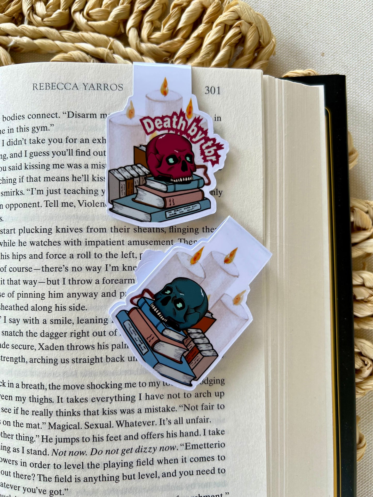 Death by TBR Magnetic Bookmark