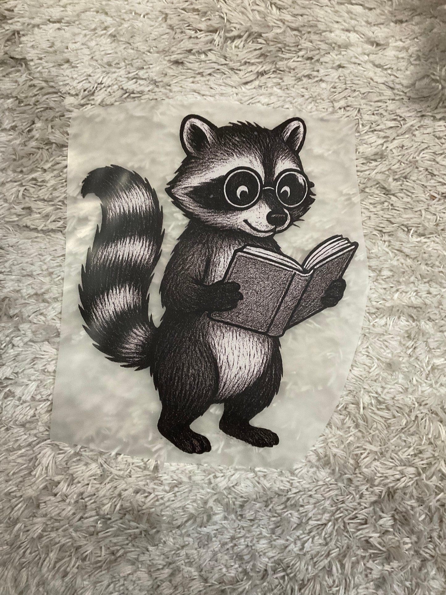 Reading Raccoon Shirt