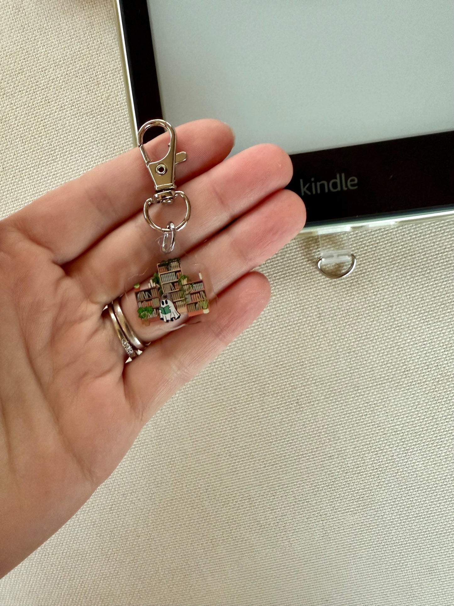 Plant Library Ghost Tethered Charm