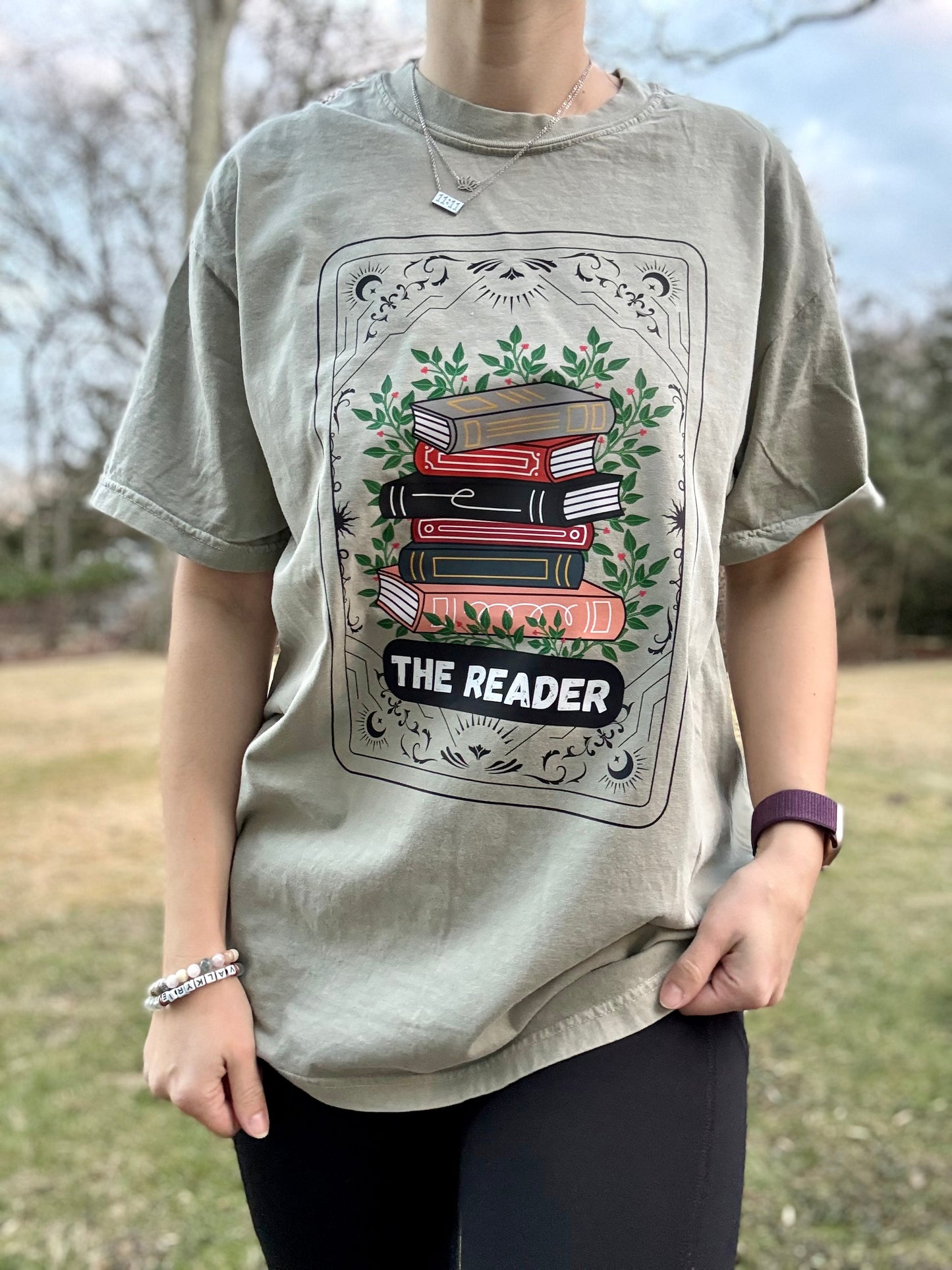 The Reader Tarot Card Shirt