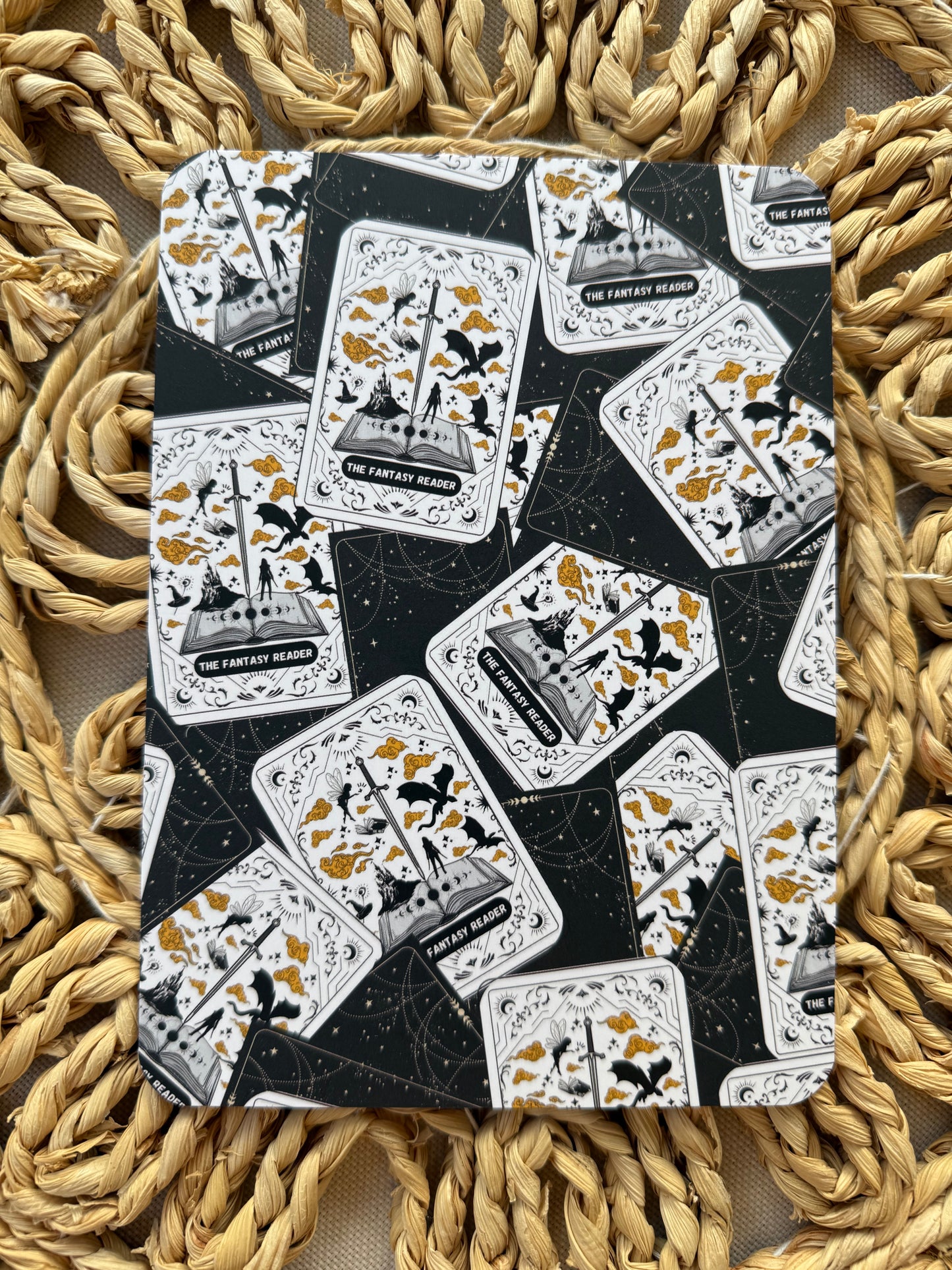 The Fantasy Reader Tarot Card Kindle Insert