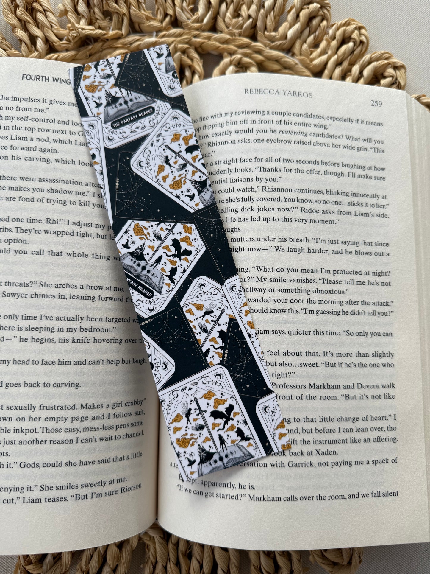 The Fantasy Reader Tarot Card Classic Bookmark