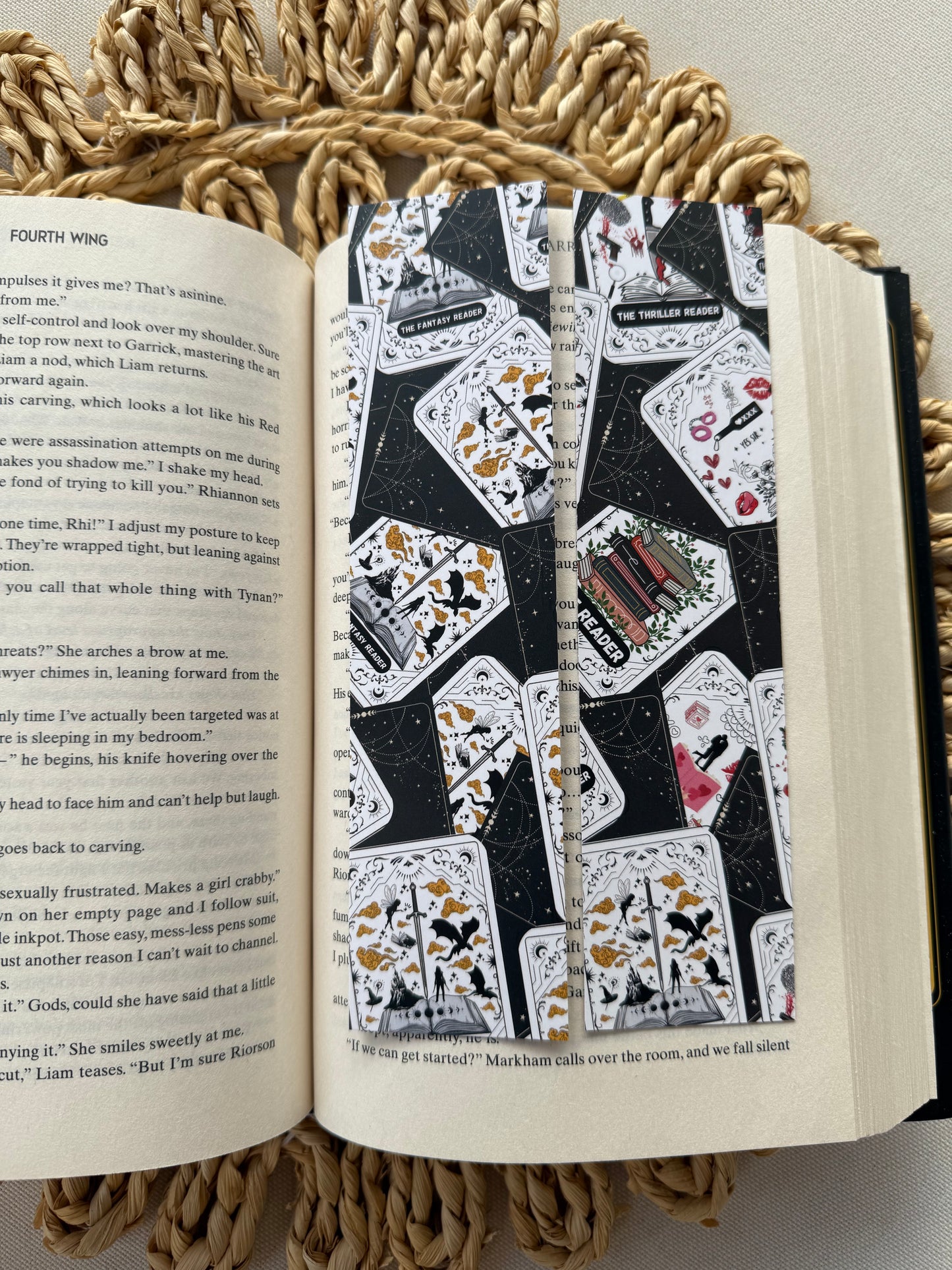 The Fantasy Reader Tarot Card Classic Bookmark