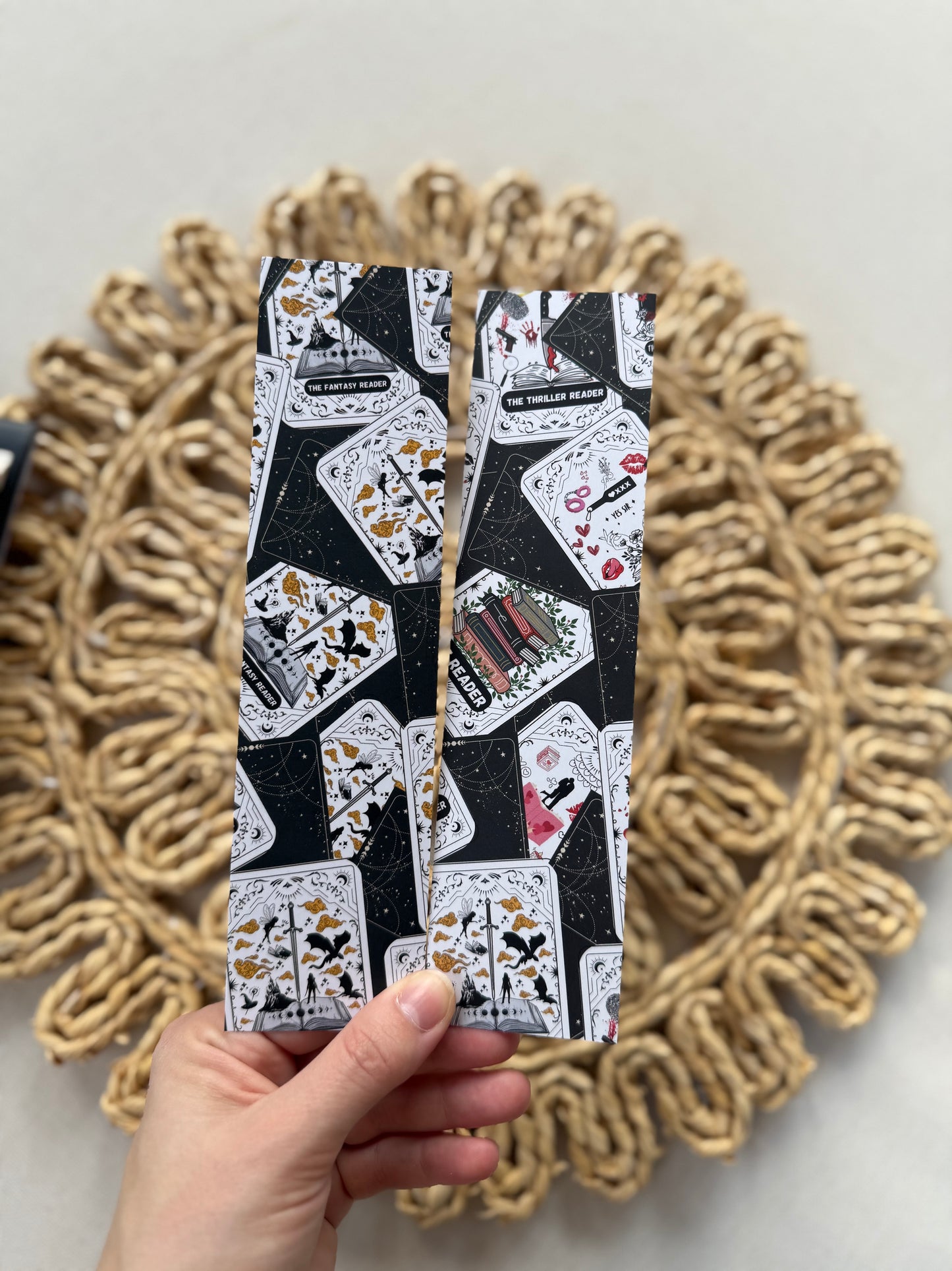 The Fantasy Reader Tarot Card Classic Bookmark