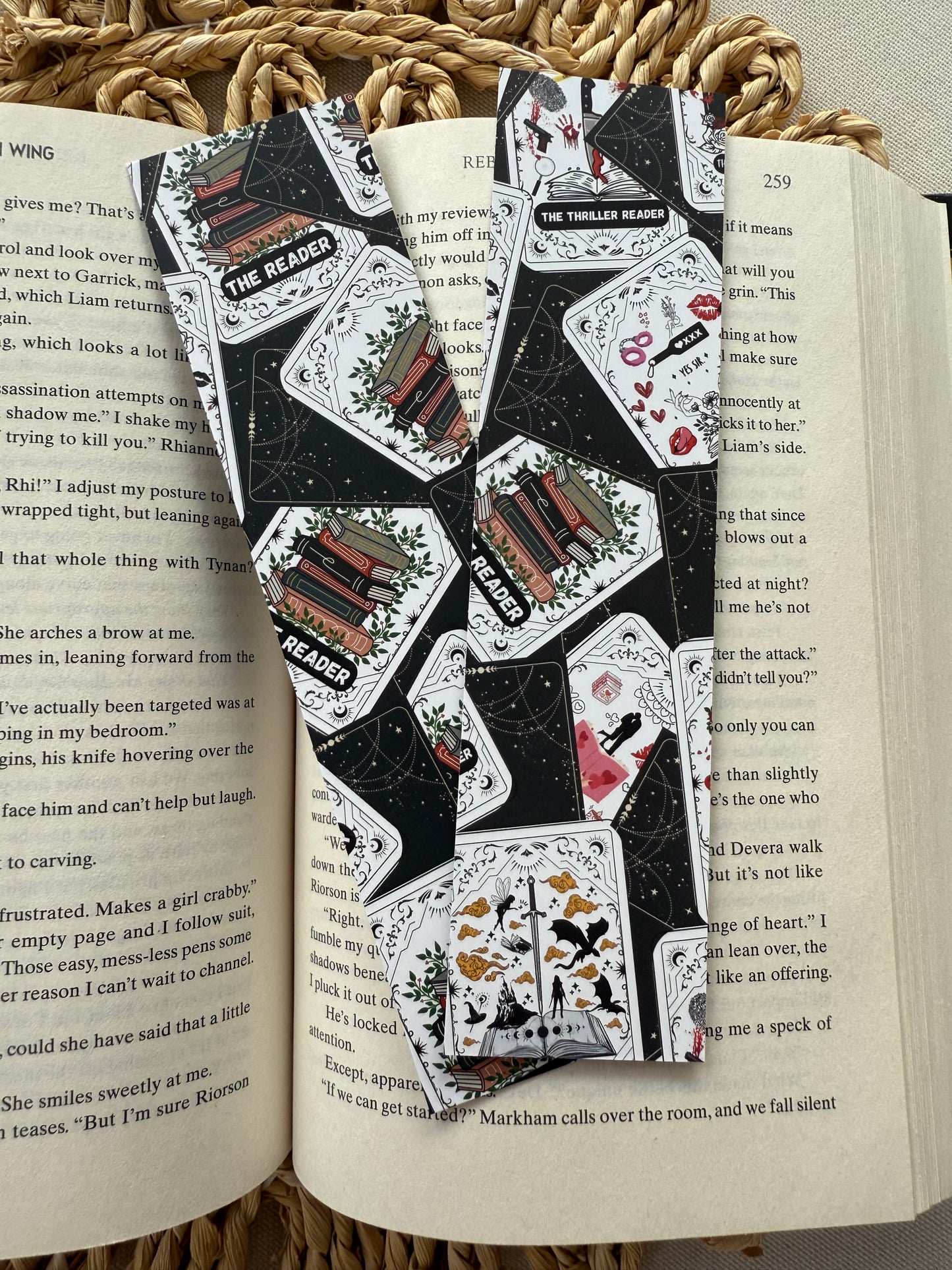 The Reader Tarot Card Classic Bookmark