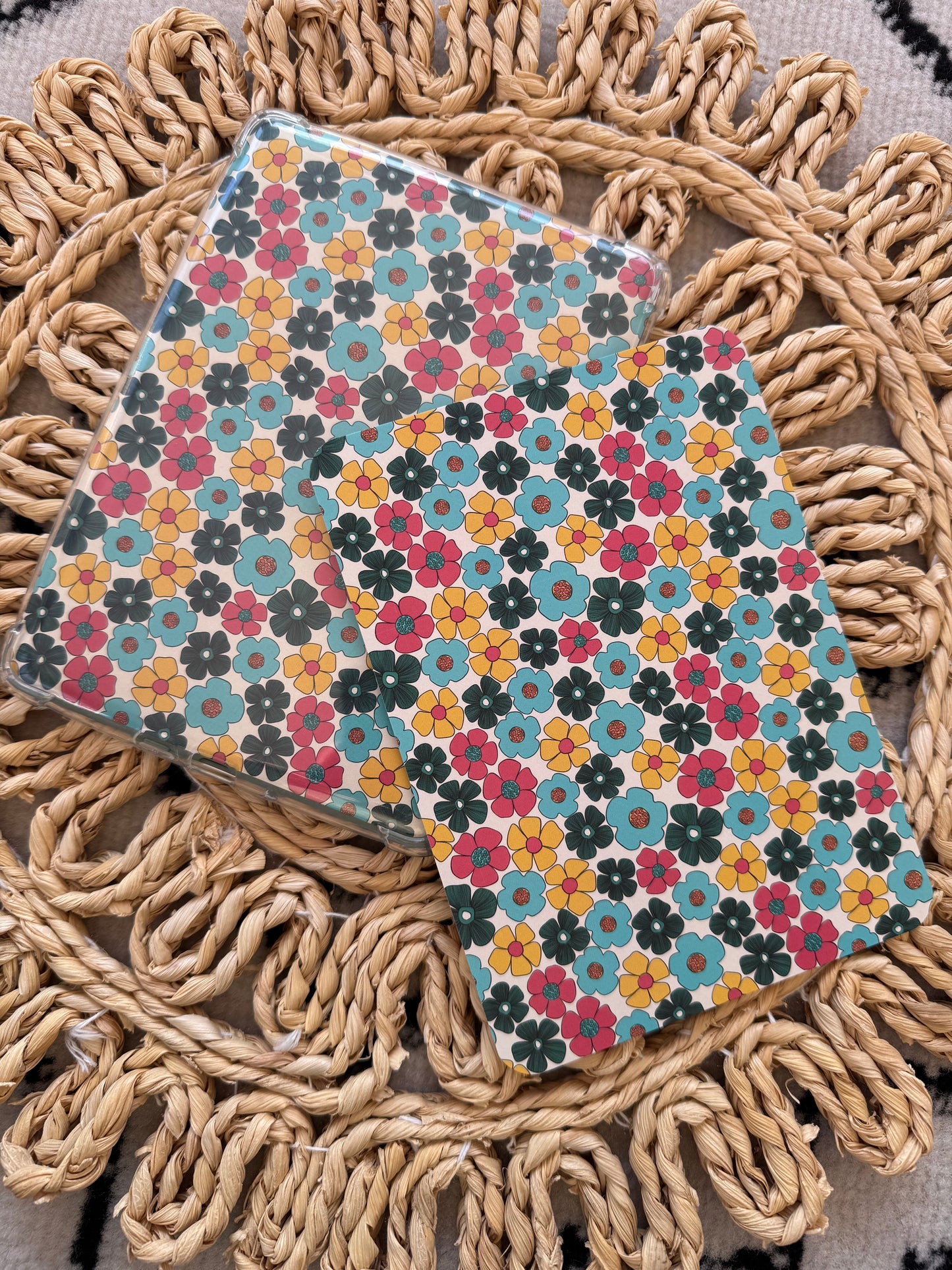 Retro Floral Kindle Insert