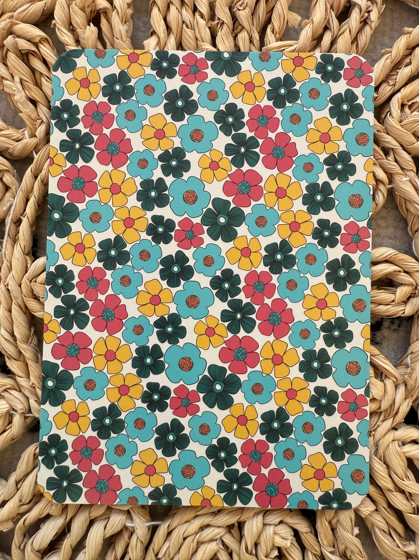 Retro Floral Kindle Insert