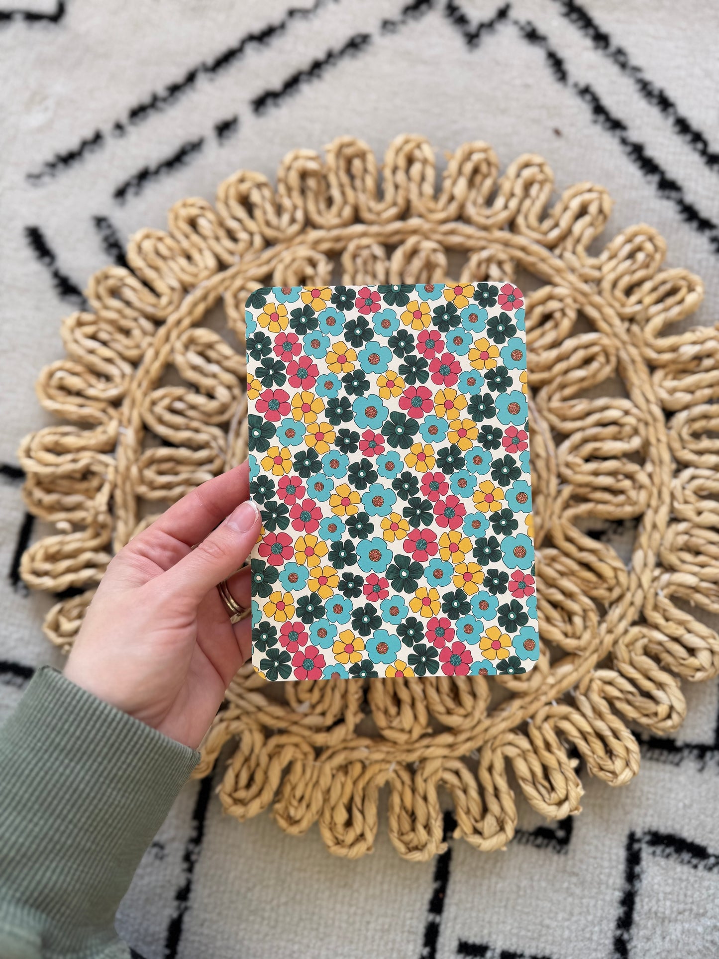Retro Floral Kindle Insert