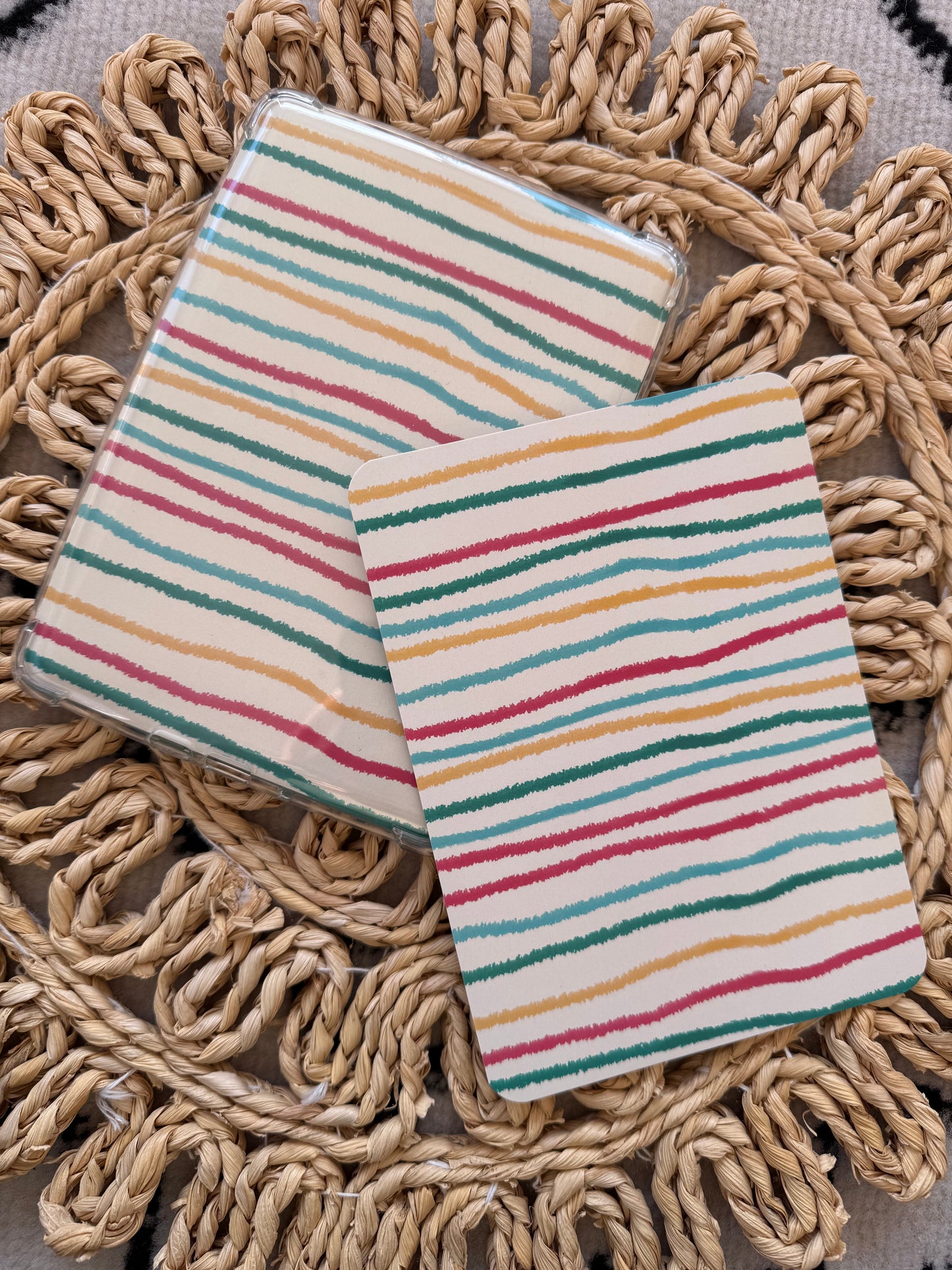 Retro Squiggles Kindle Insert