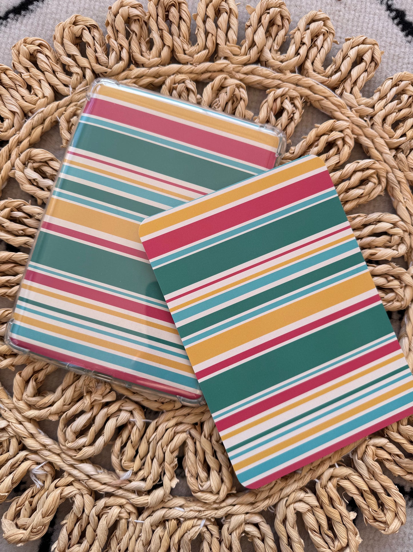 Retro Stripes Kindle Insert