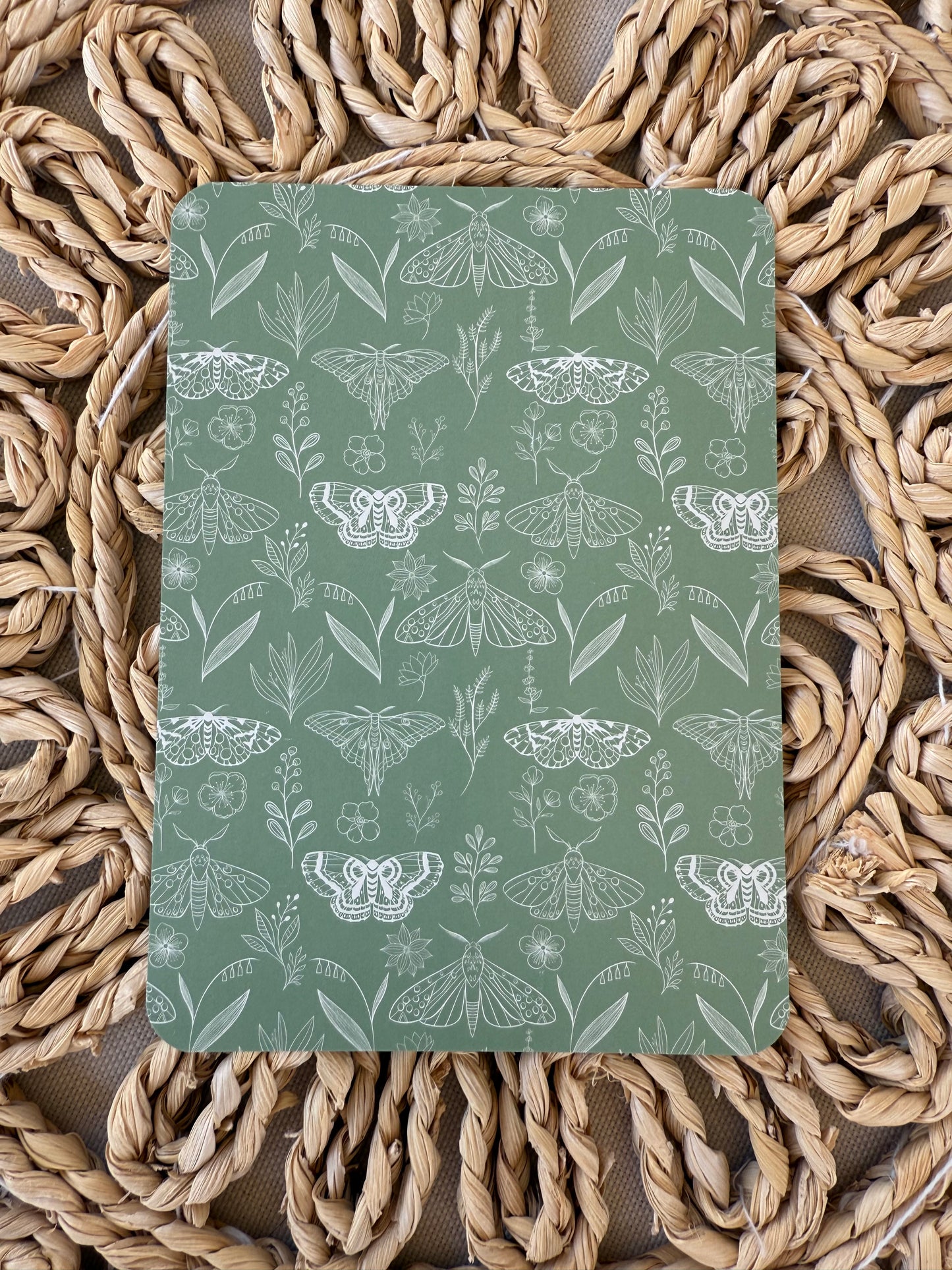 Sage green Moth Kindle Insert
