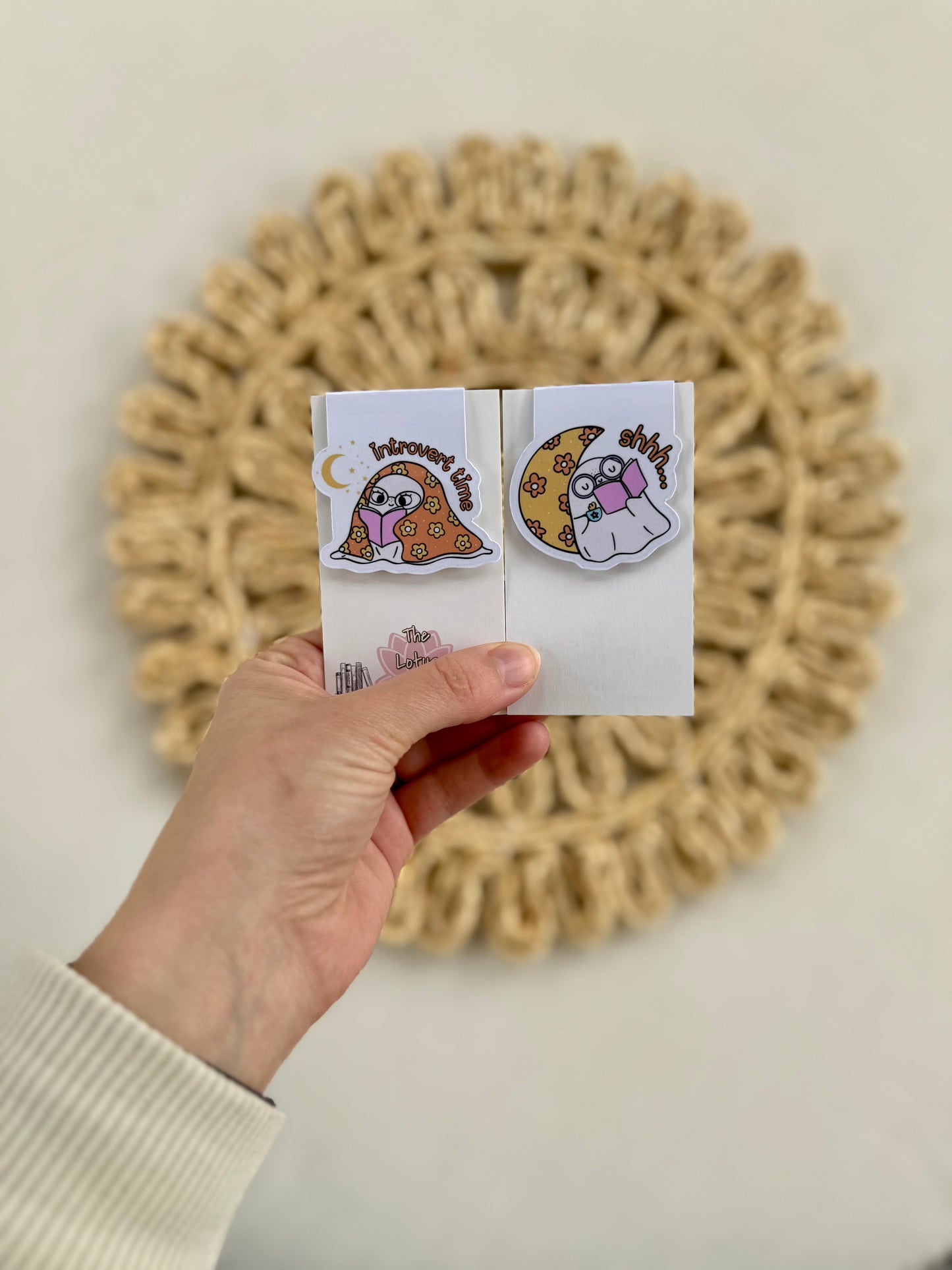 Introvert Time Magnetic Bookmark