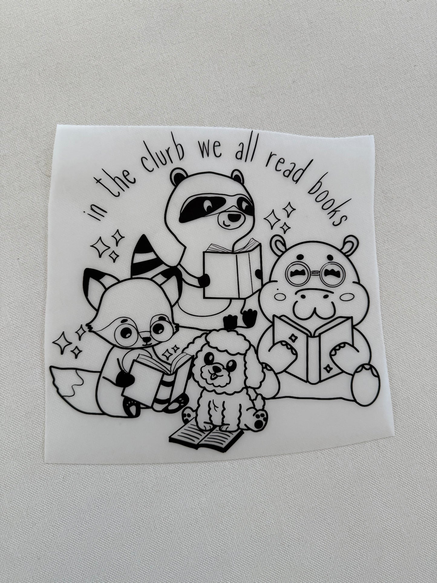 In the Clurb we all read books Shirt