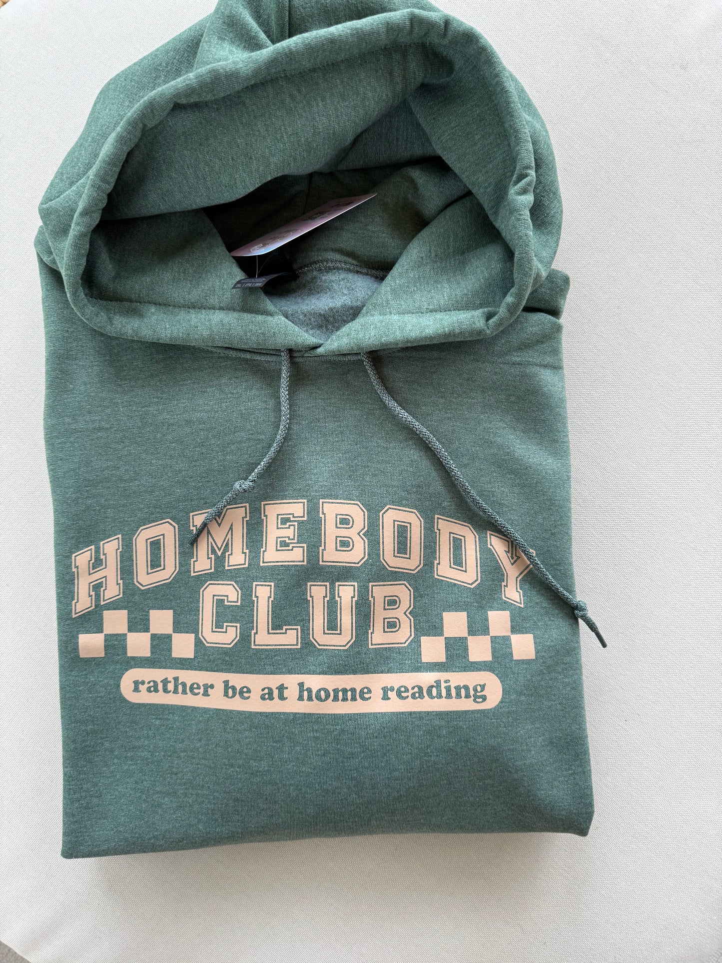 Homebody Club Shirt (beige ink)