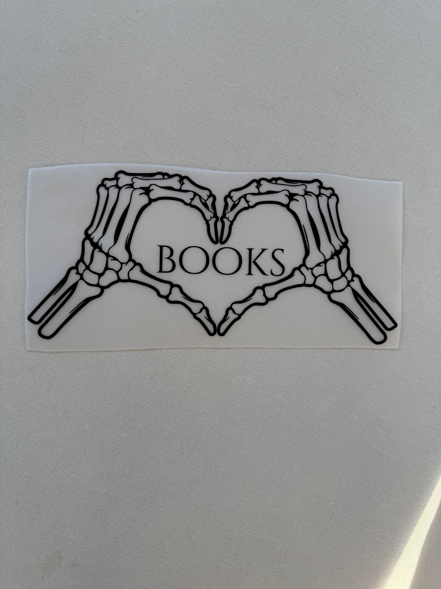 Books Skeleton Hands Shirt (black)