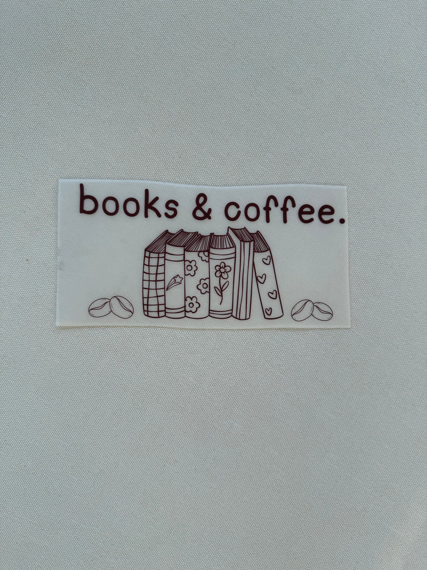 Books & Coffee (brown) Shirt