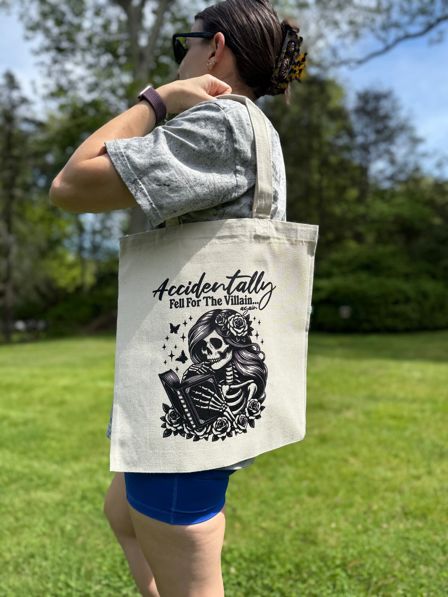Accidentally Fell for the Villain Tote Bag