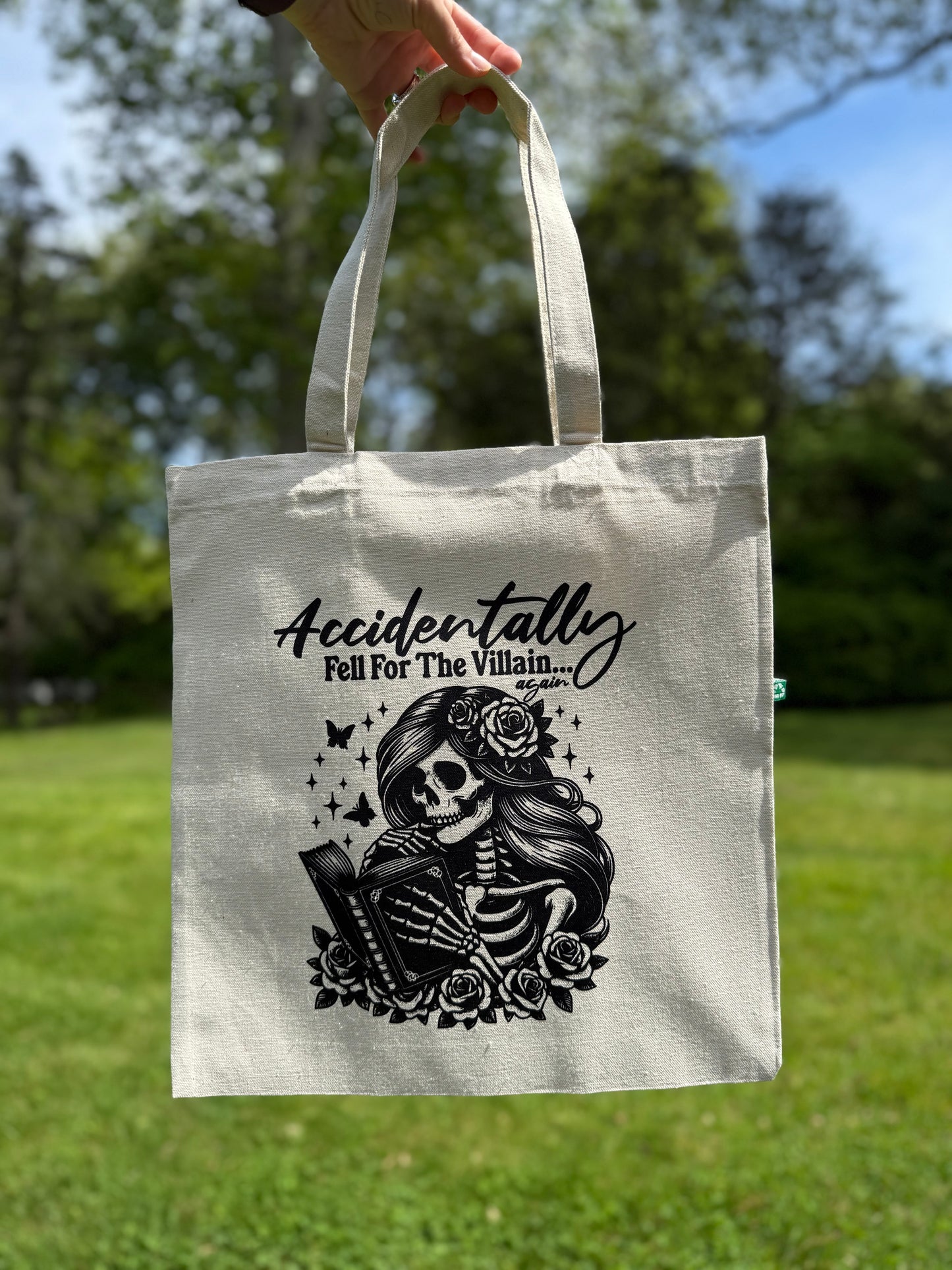 Accidentally Fell for the Villain Tote Bag