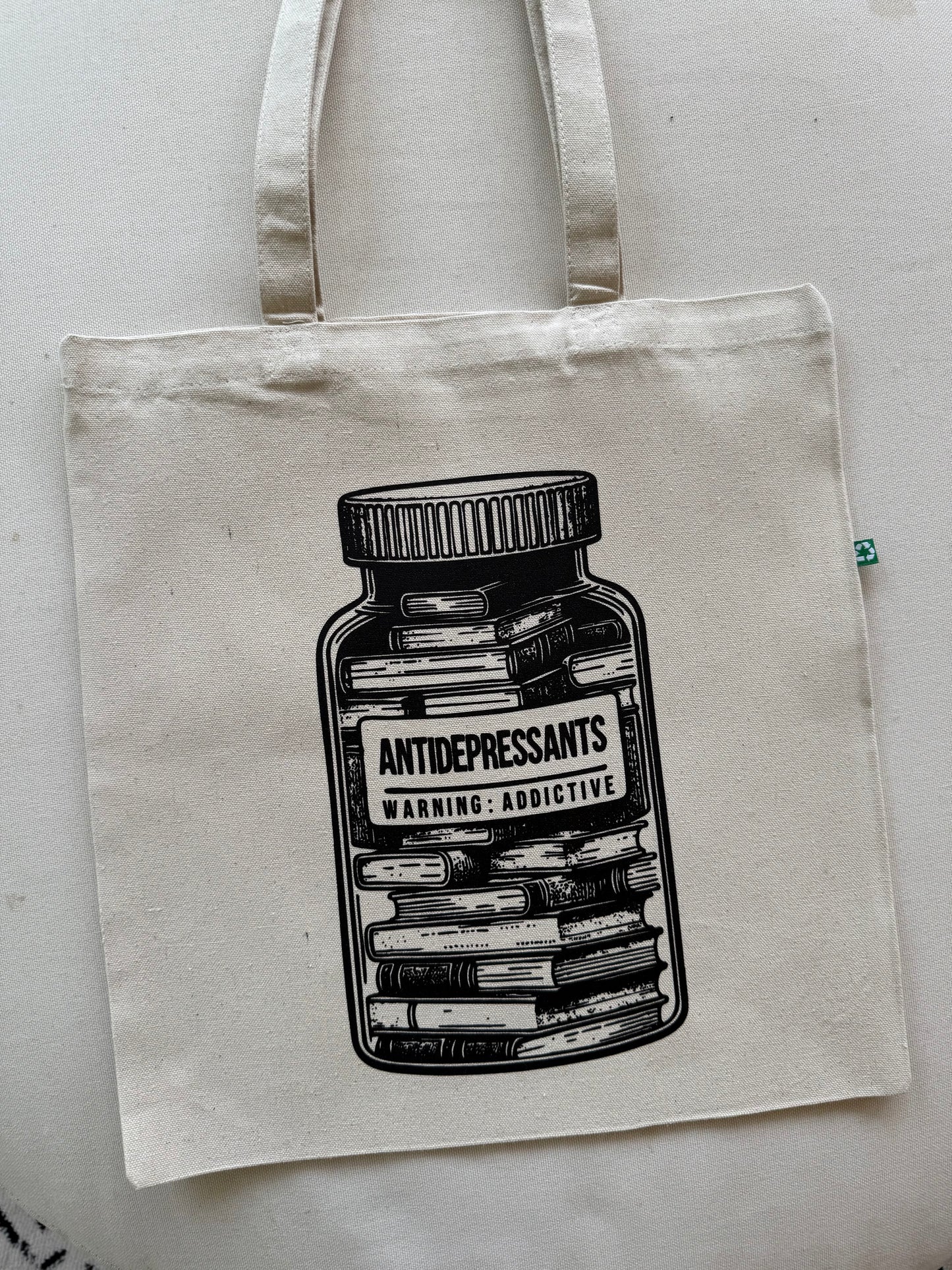 Antidepressants Pill Bottle Tote Bag