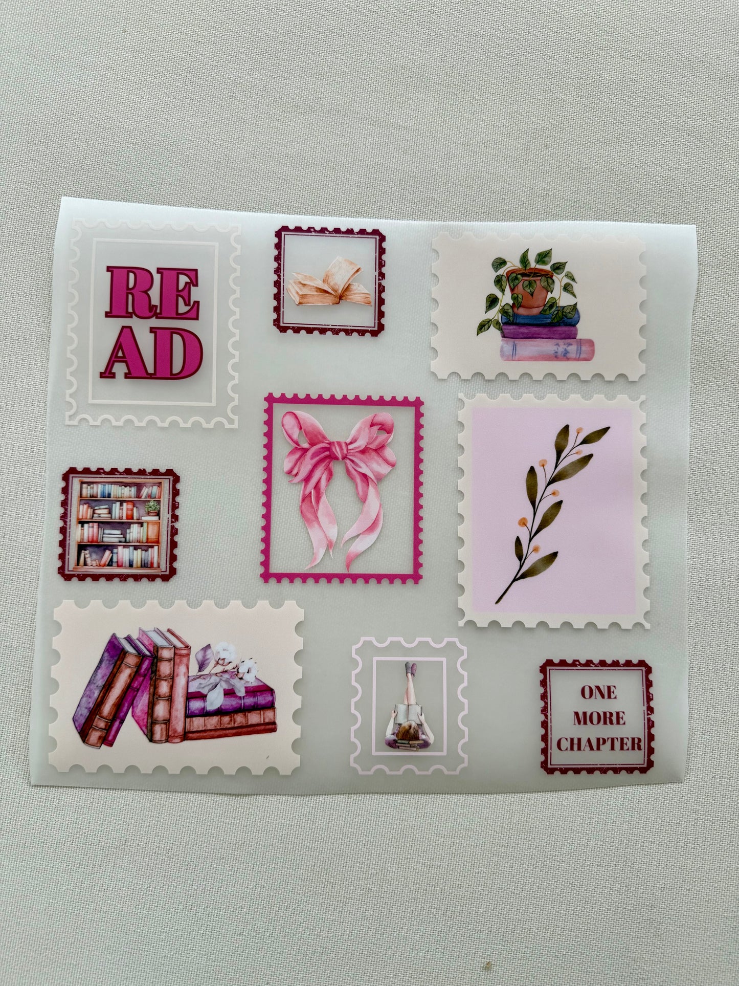 Pink Stamps Shirt