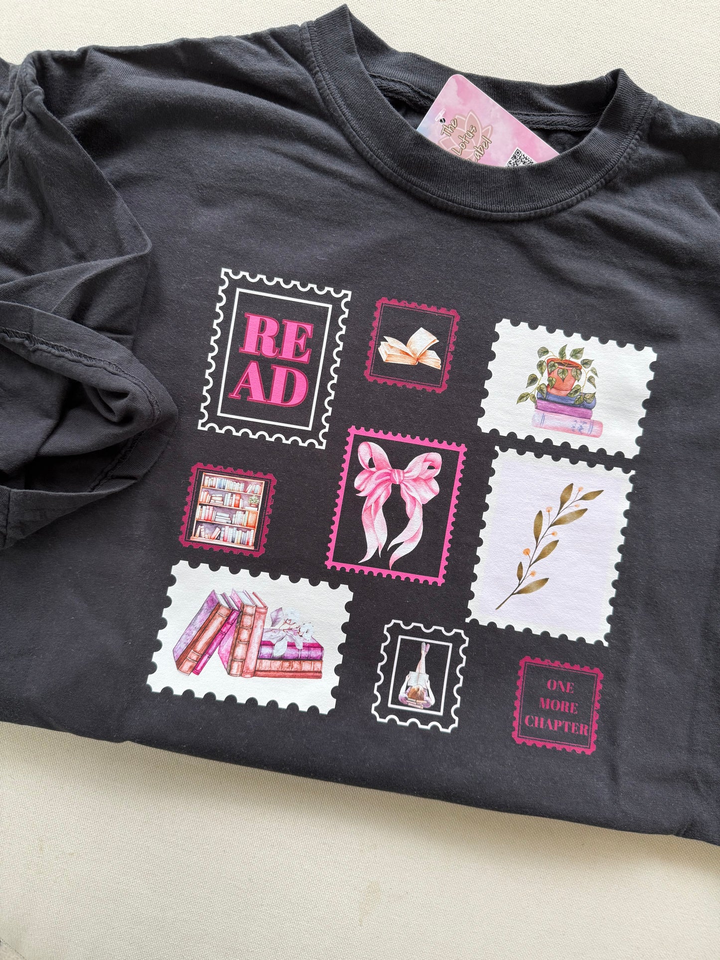 Pink Stamps Shirt