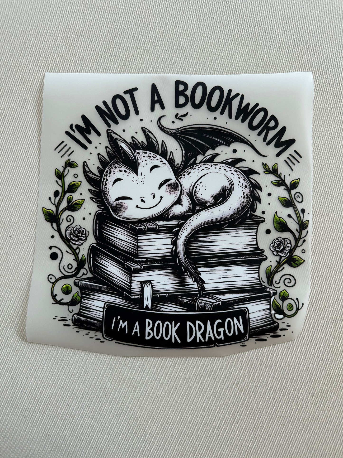 Not a Bookworm, Book Dragon Shirt