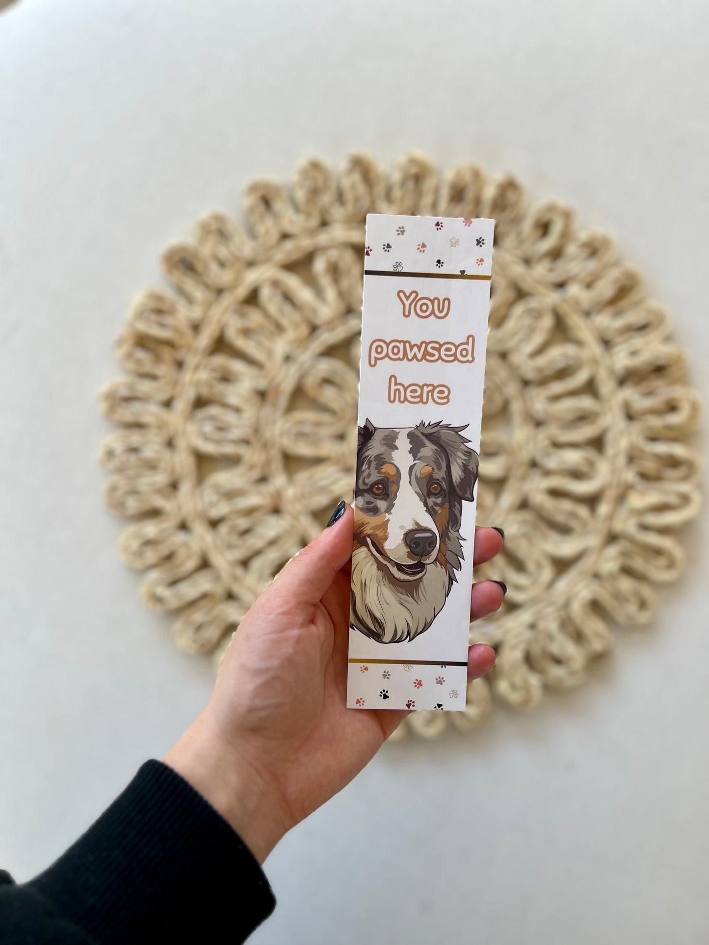 Australian Shepherd Classic Bookmark