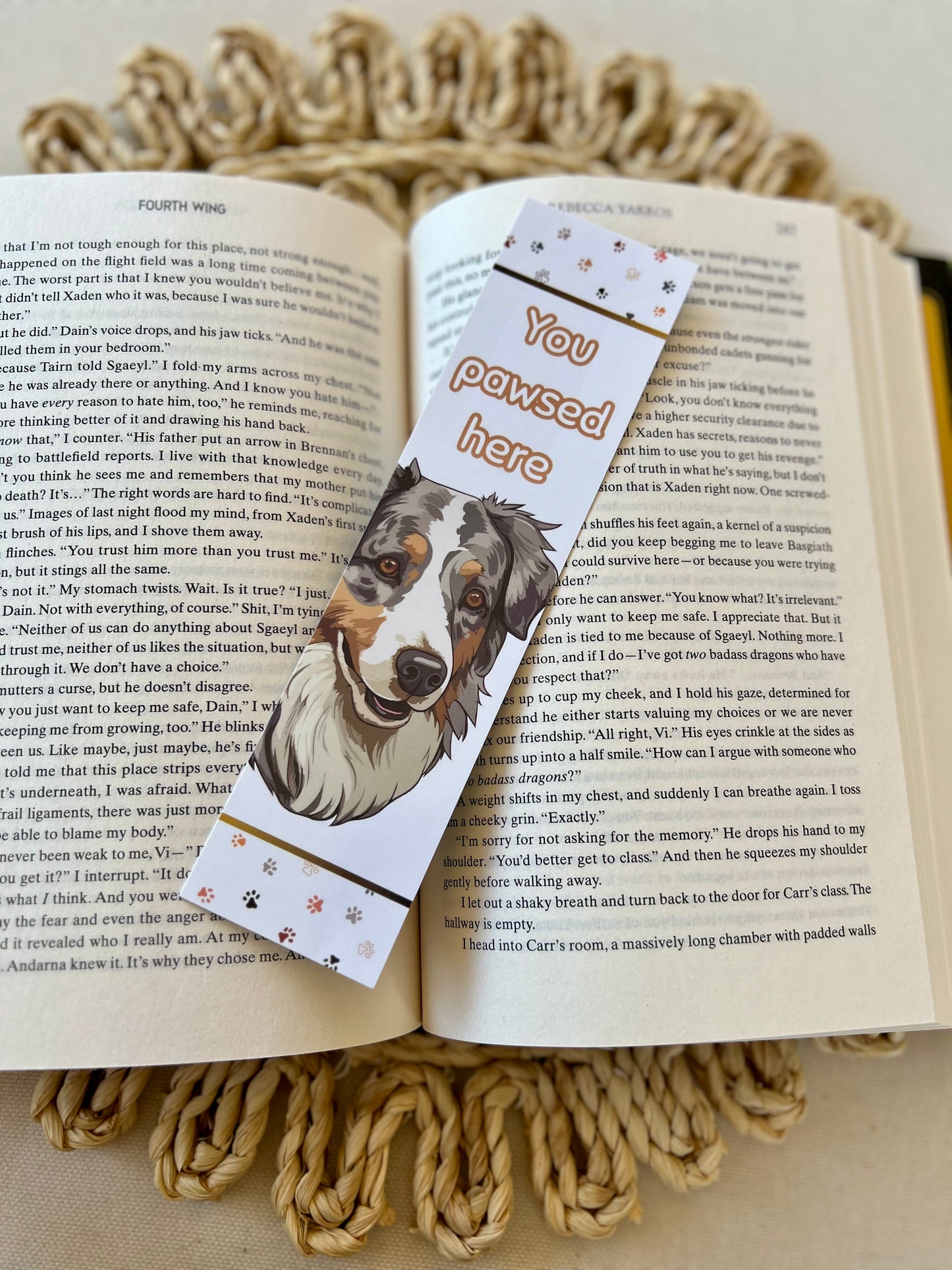 Australian Shepherd Classic Bookmark