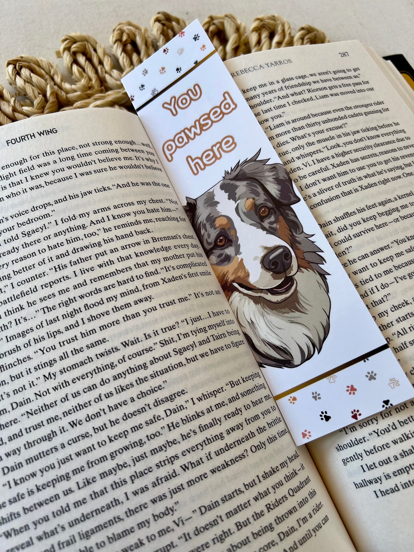 Australian Shepherd Classic Bookmark