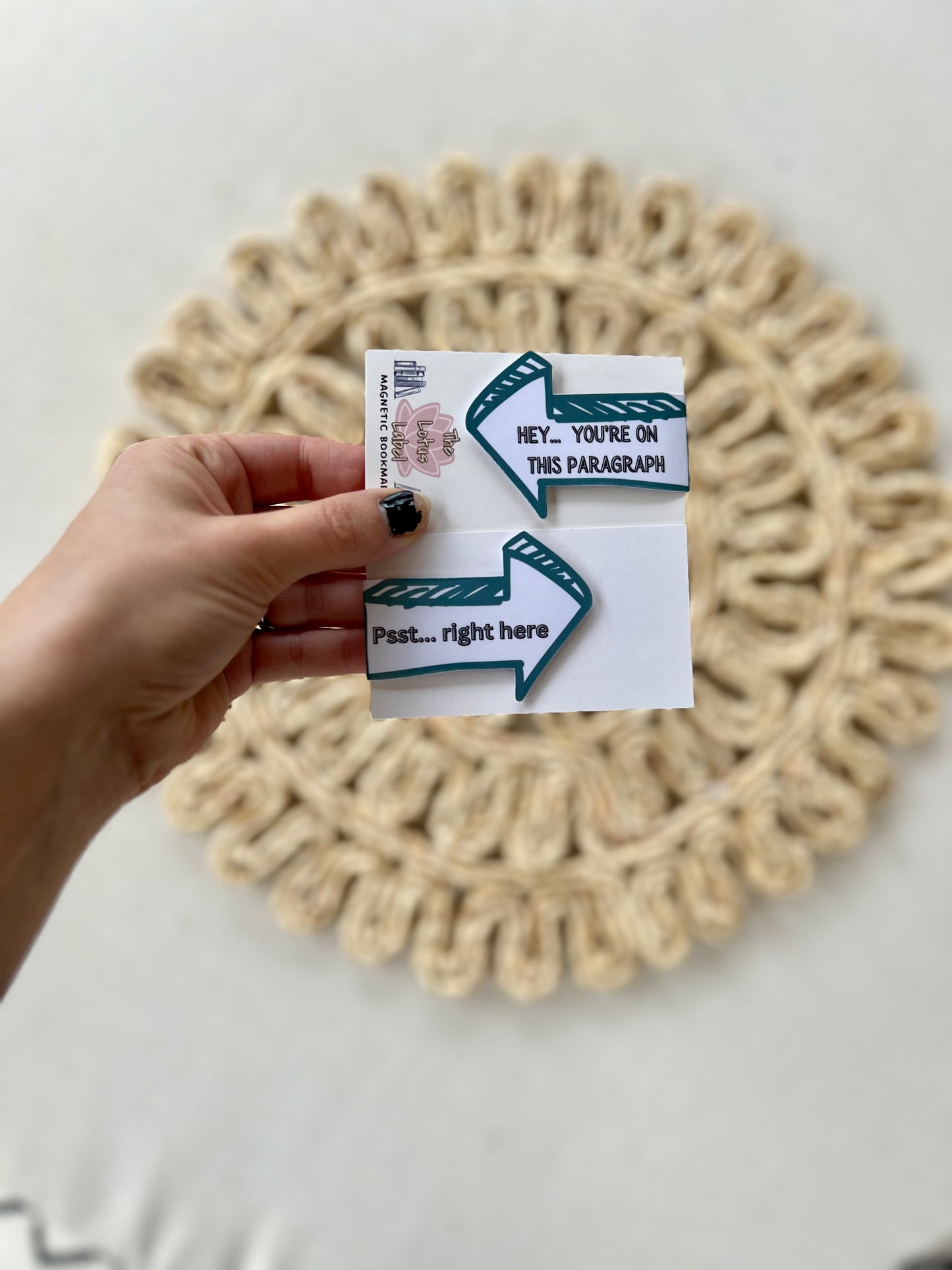 Hey... You're on this paragraph Magnetic Bookmark