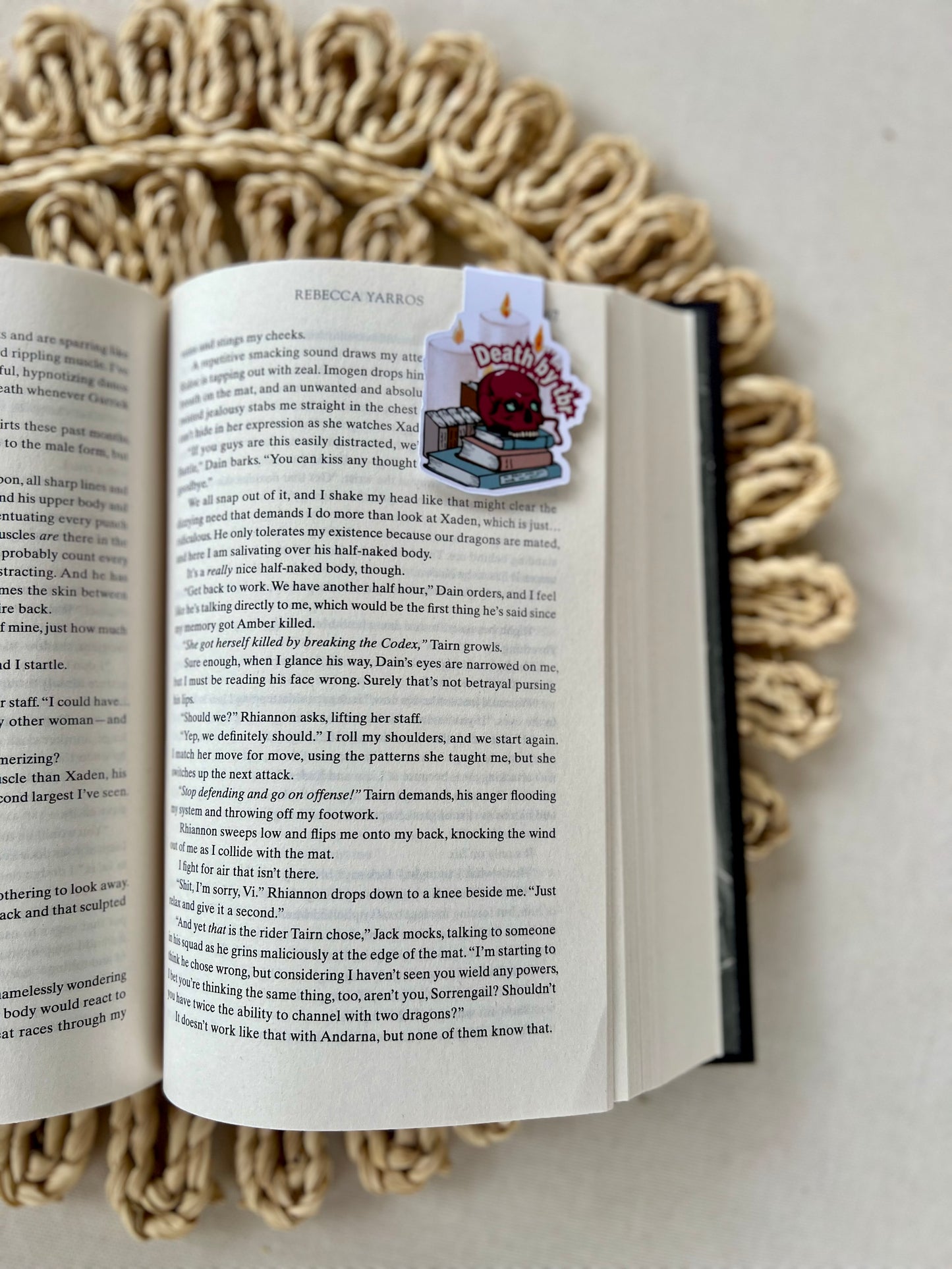 Death by TBR Magnetic Bookmark