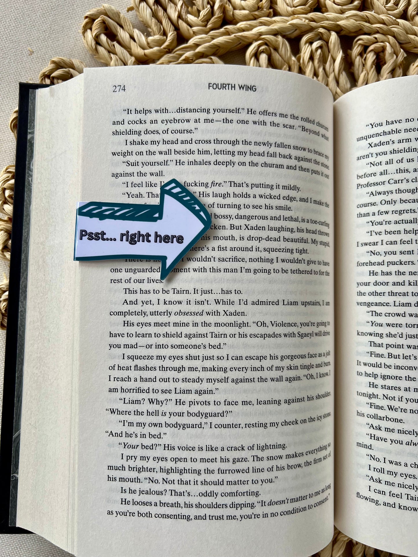 Hey... You're on this paragraph Magnetic Bookmark