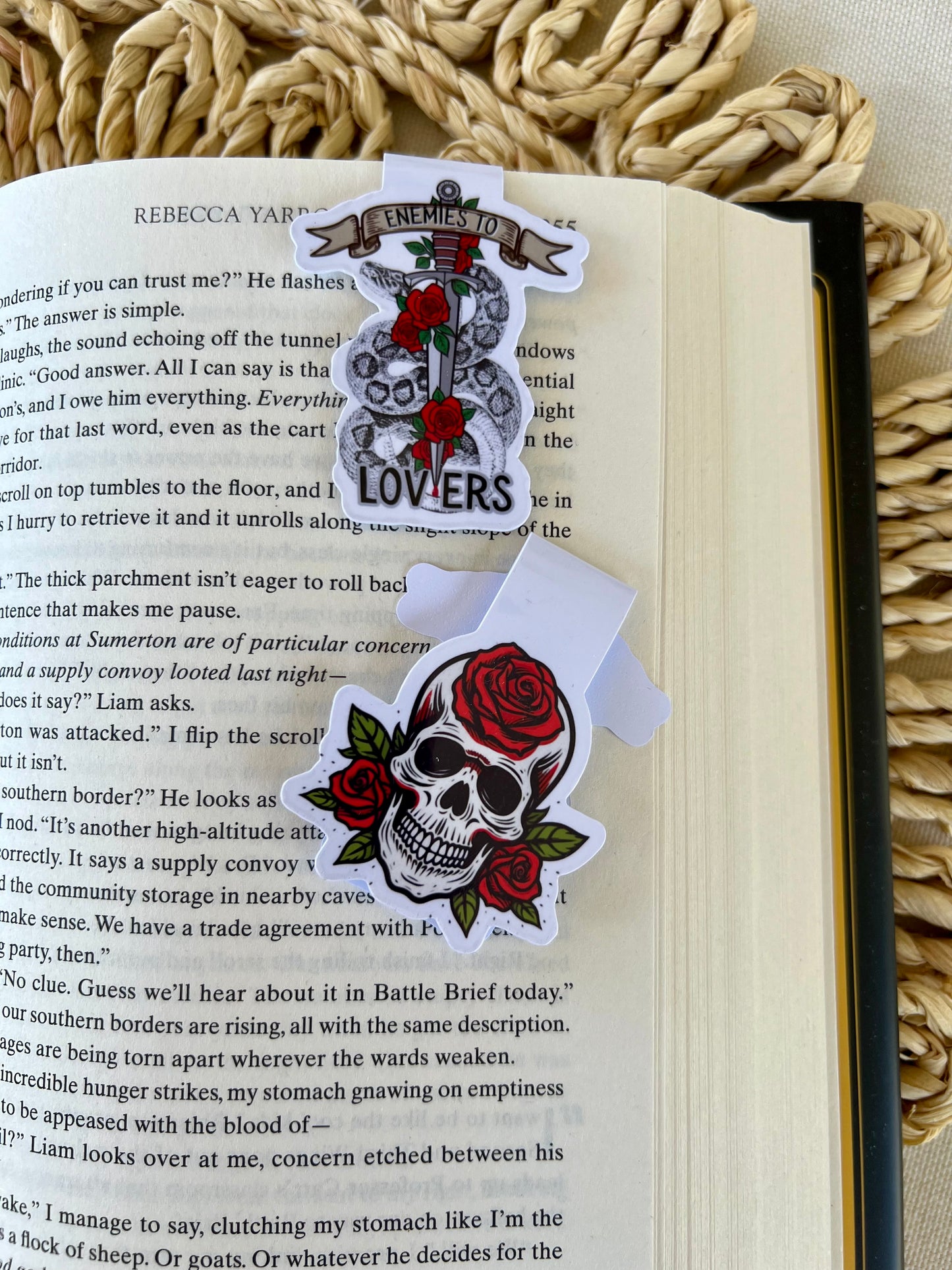 Enemies to lovers Magnetic Bookmark