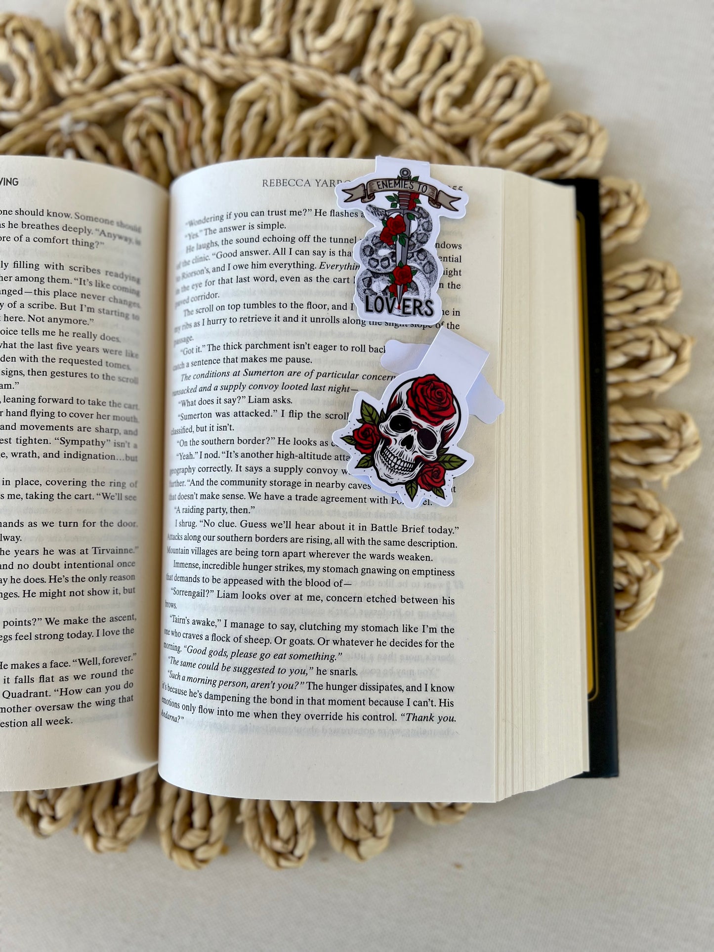 Enemies to lovers Magnetic Bookmark
