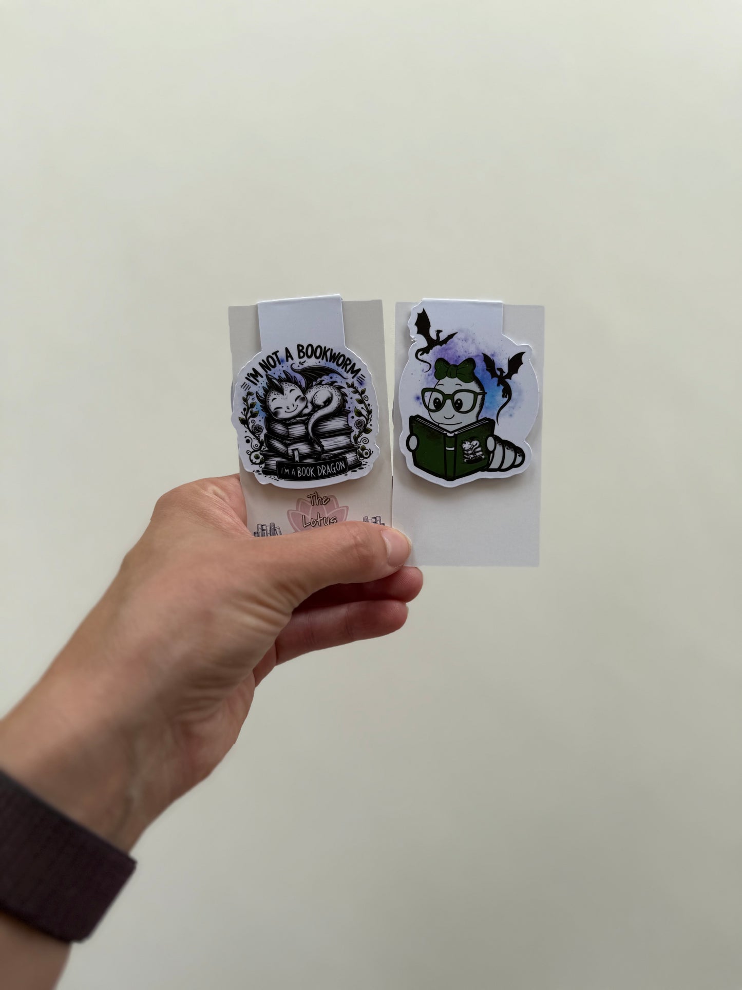 Book Dragon Magnetic Bookmark