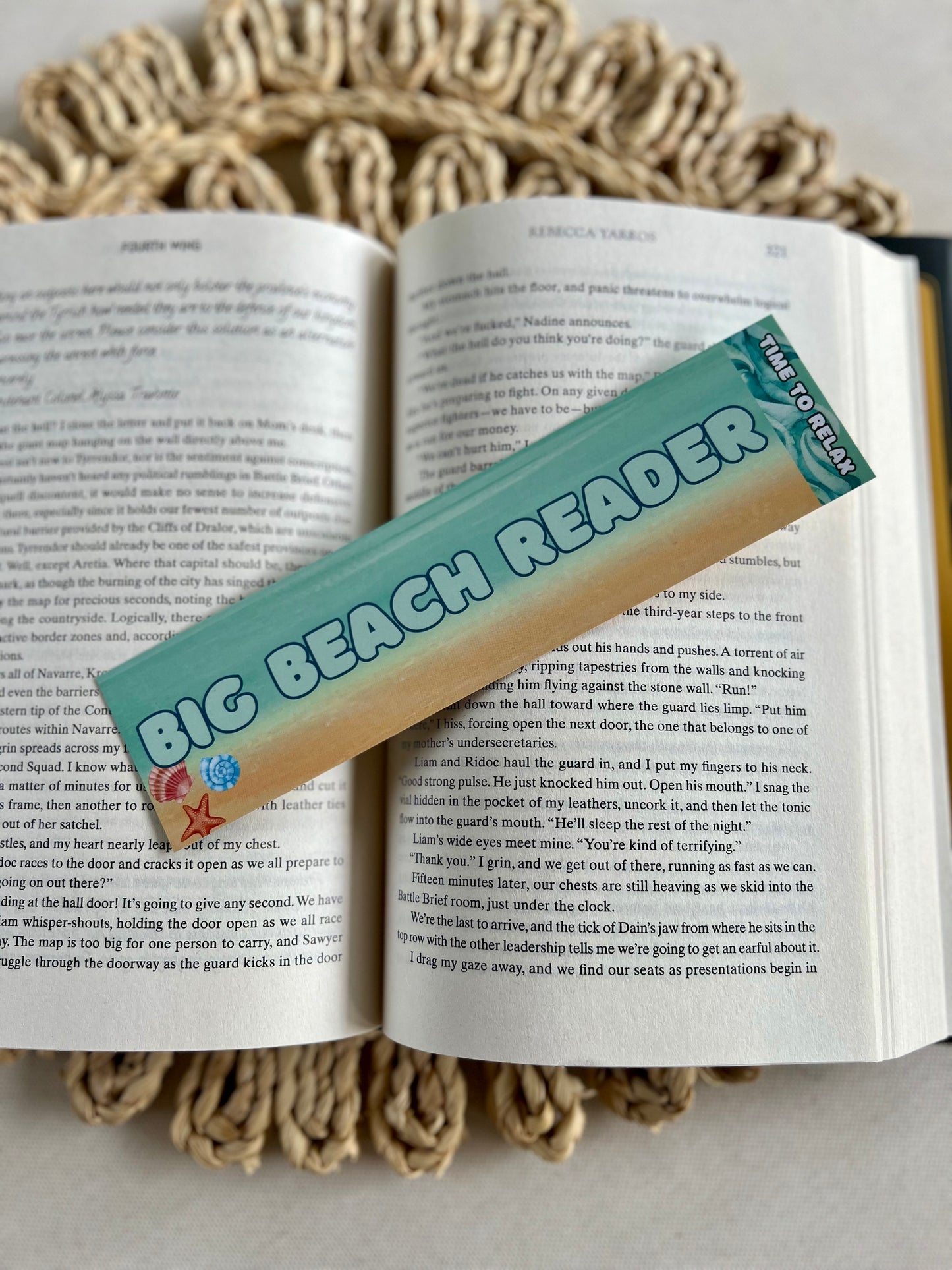 Big Beach Reader Classic Bookmark