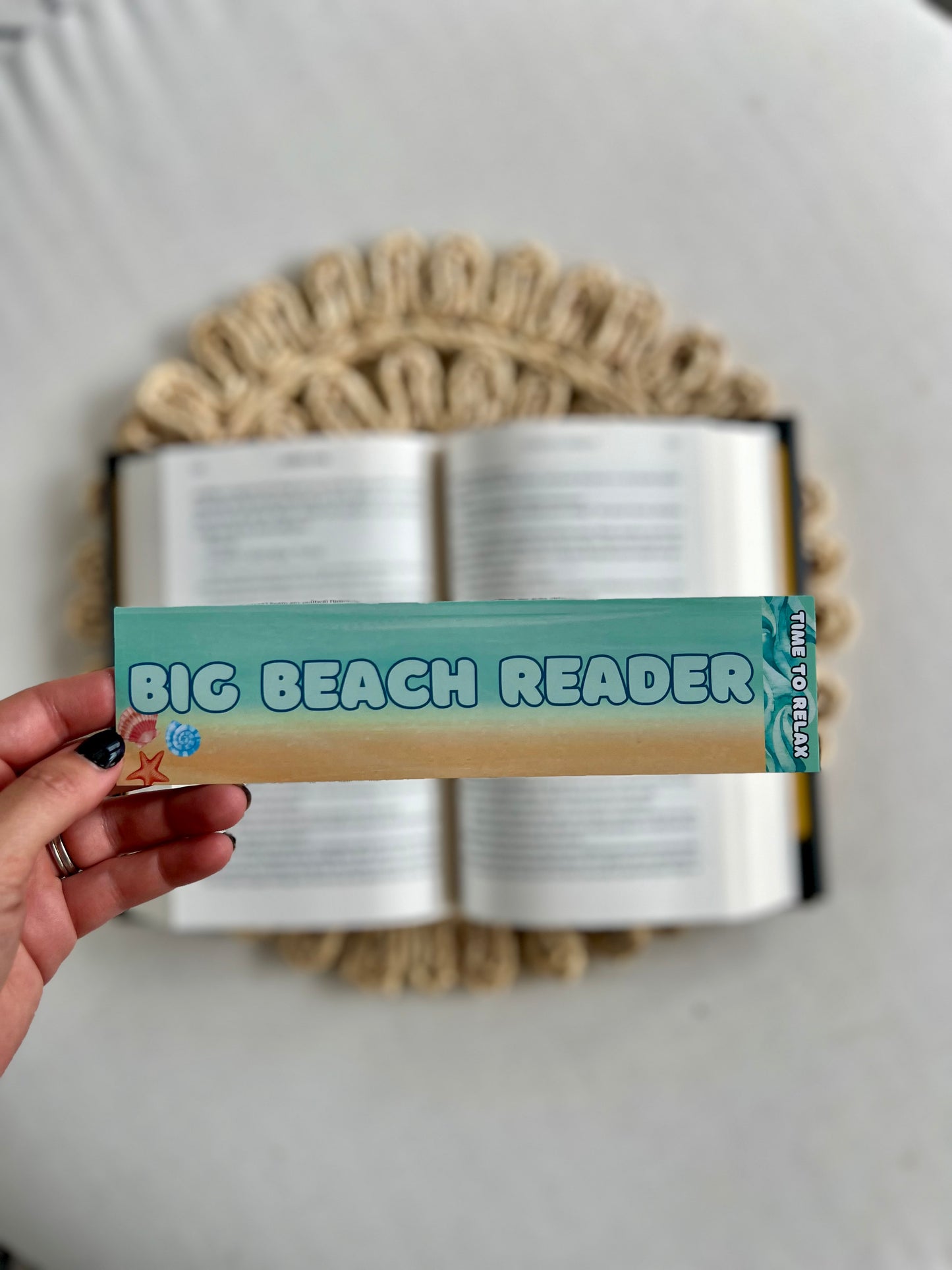 Big Beach Reader Classic Bookmark
