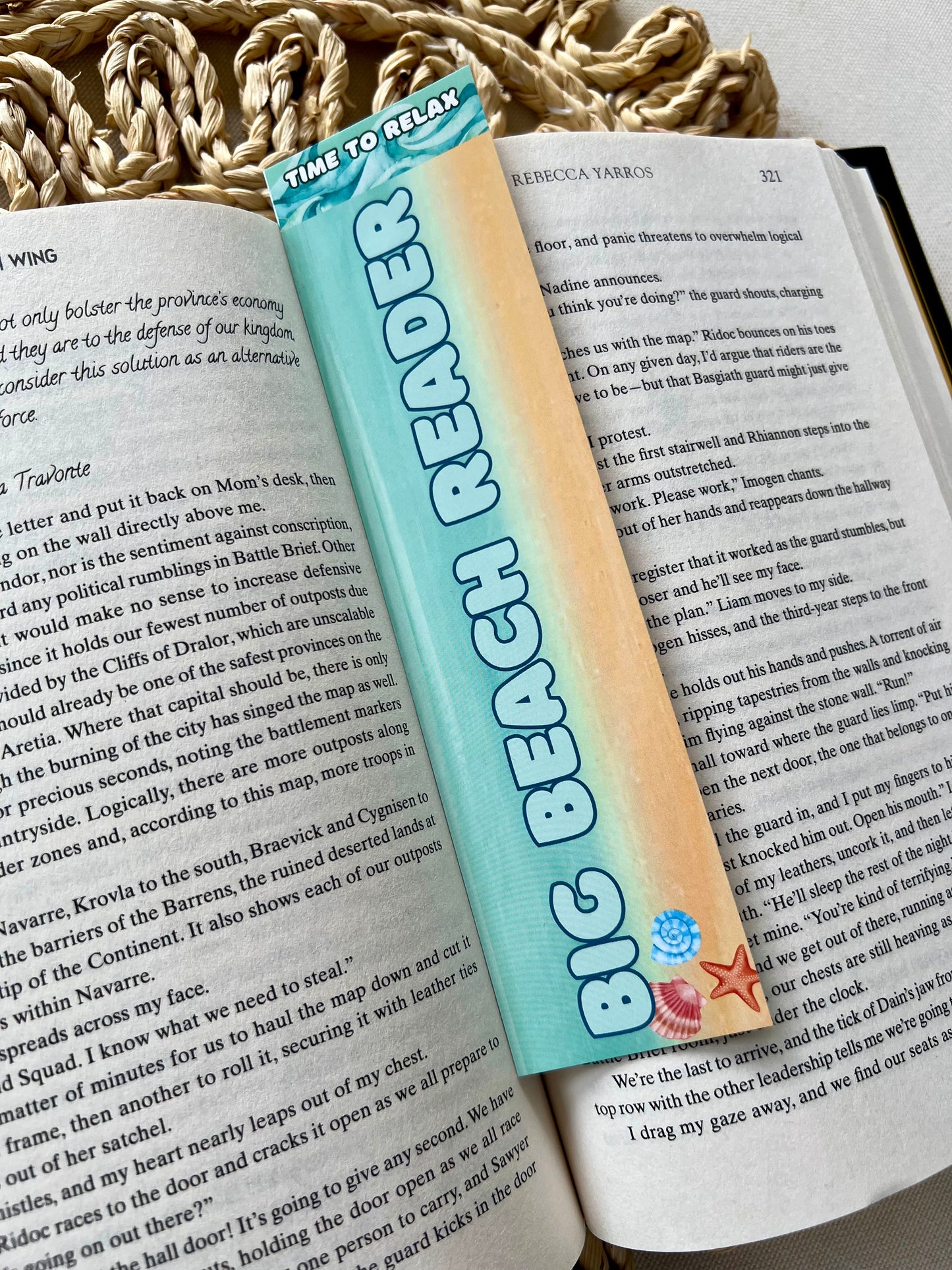Big Beach Reader Classic Bookmark