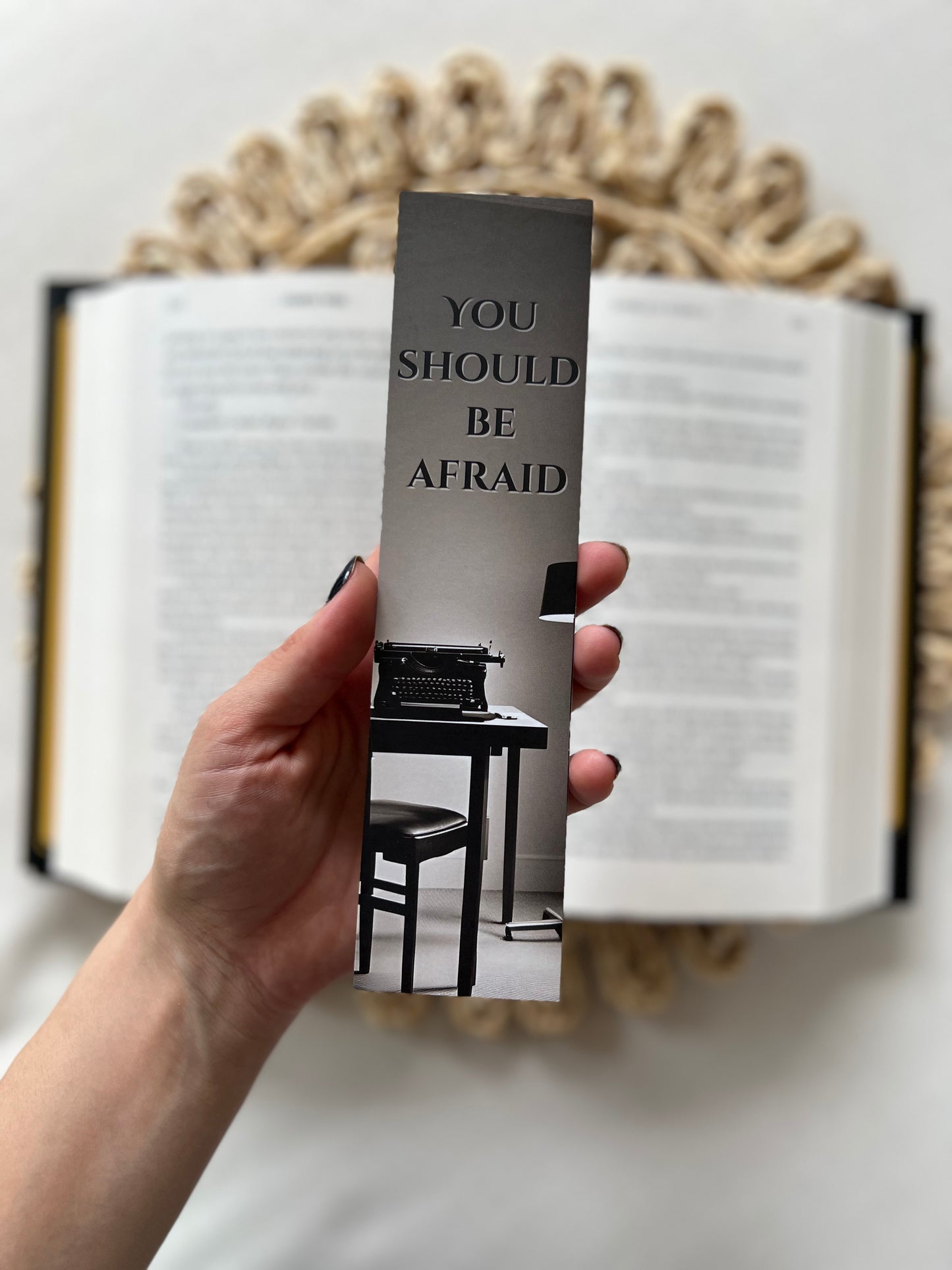 You should be afraid Classic Bookmark