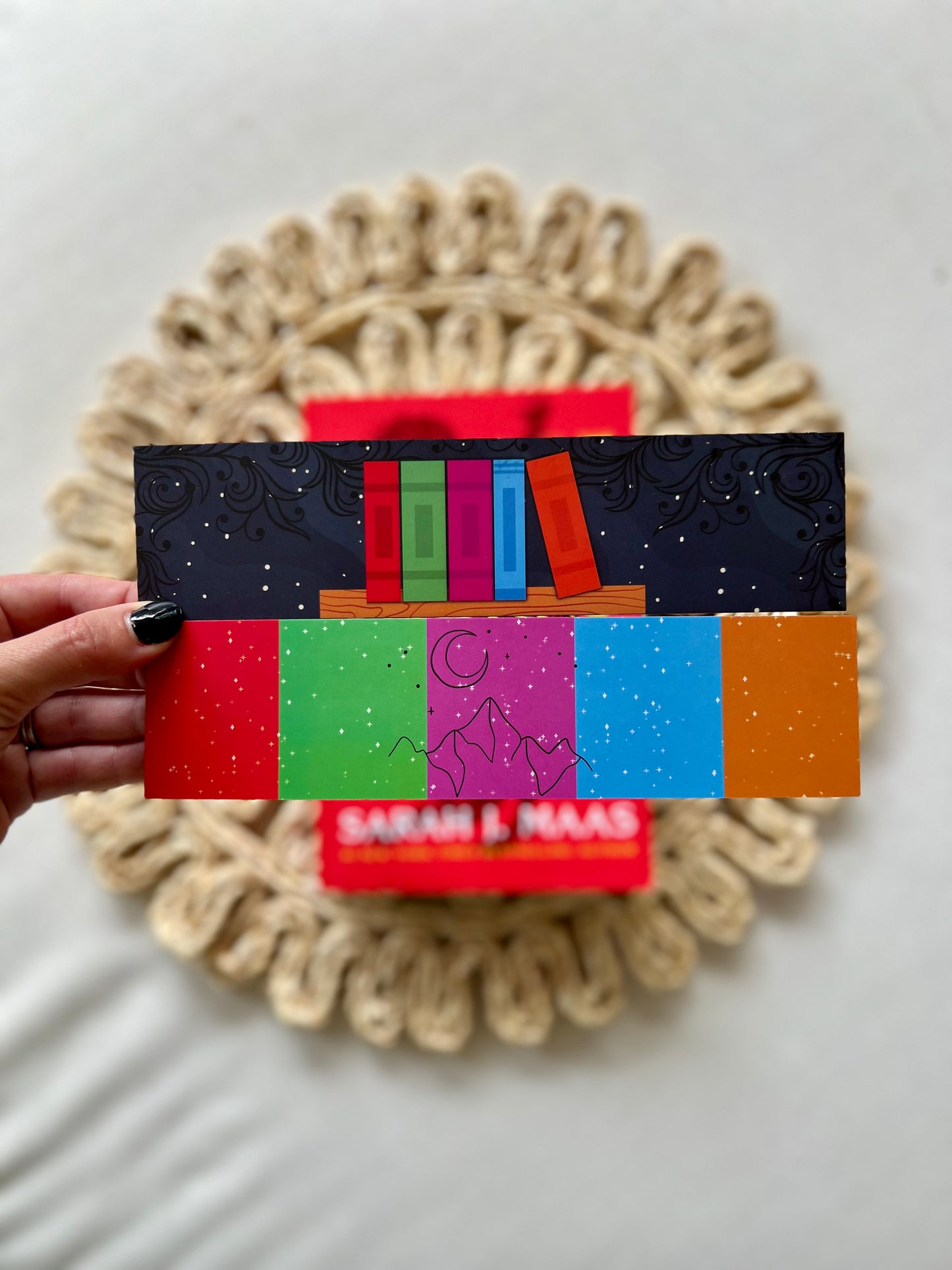 Color Scheme Bookshelf Classic Bookmark