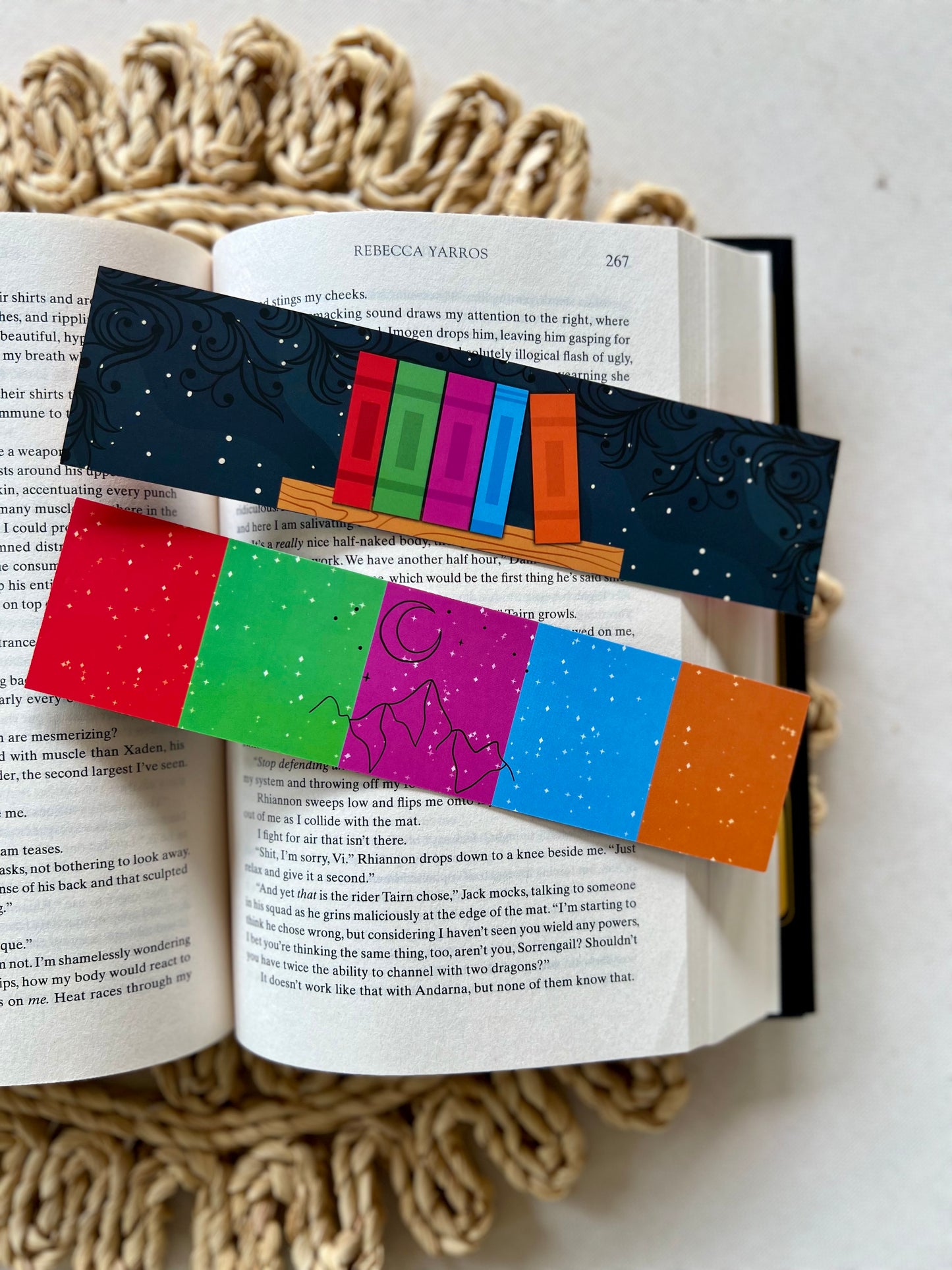 Color Scheme Bookshelf Classic Bookmark