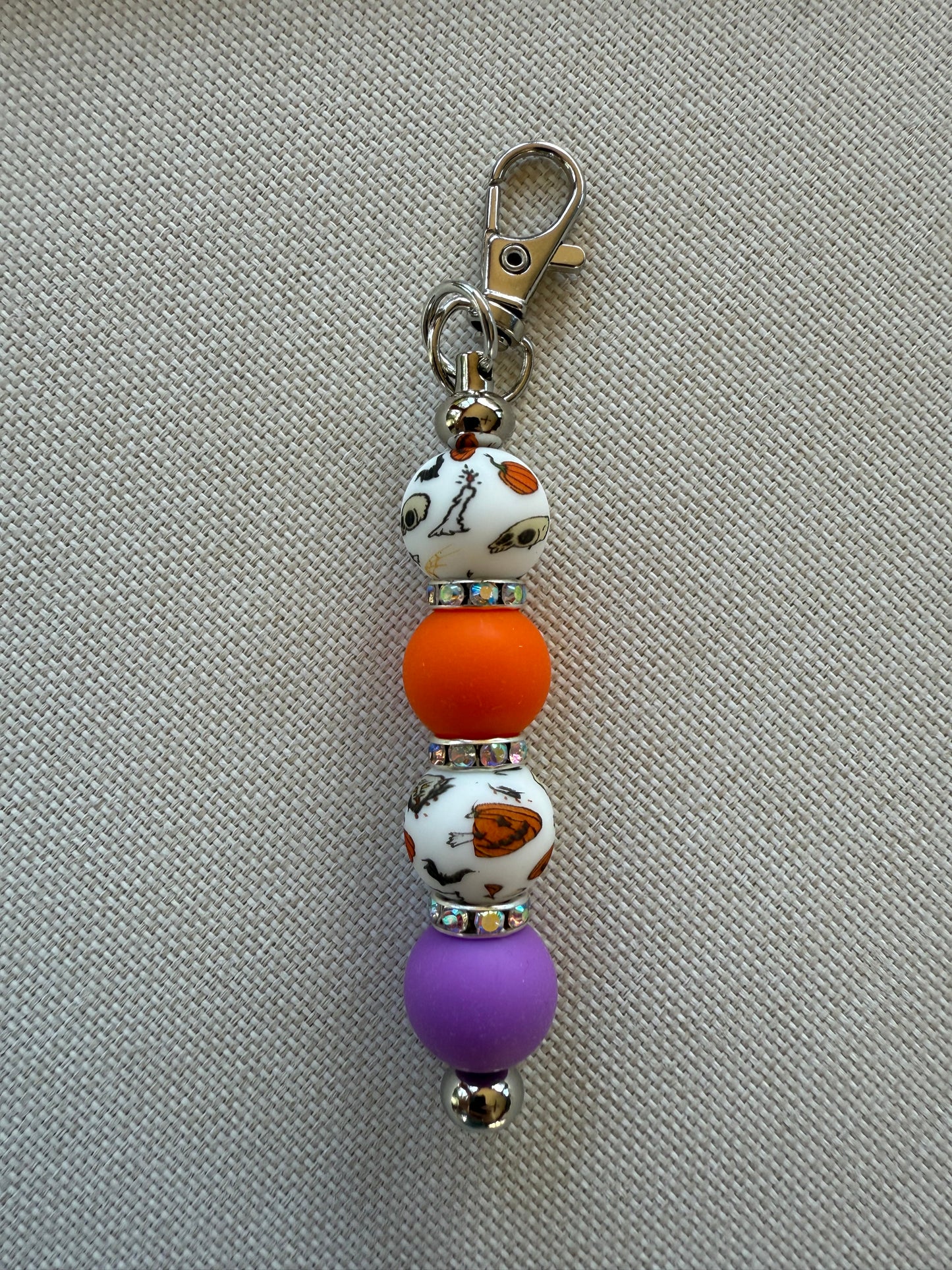 Halloween Bead Tethered Charm