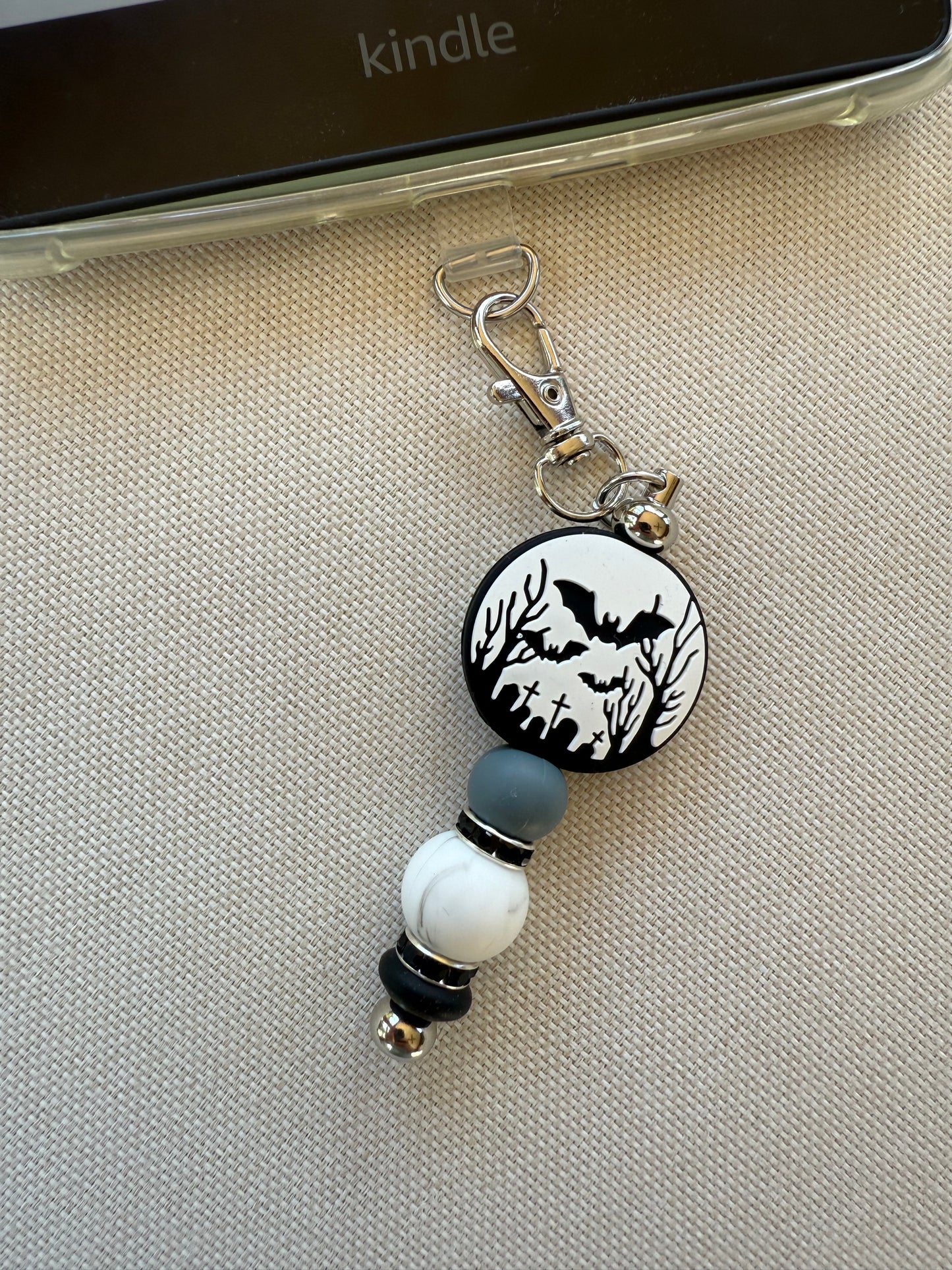 Graveyard Bats Tethered Charm