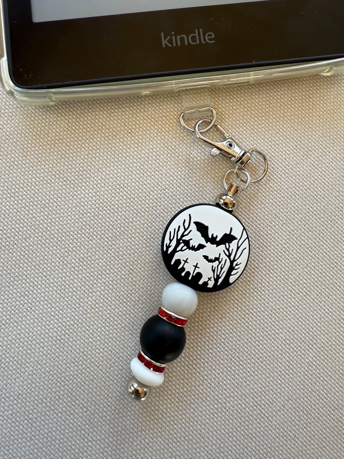 Graveyard Bats Tethered Charm