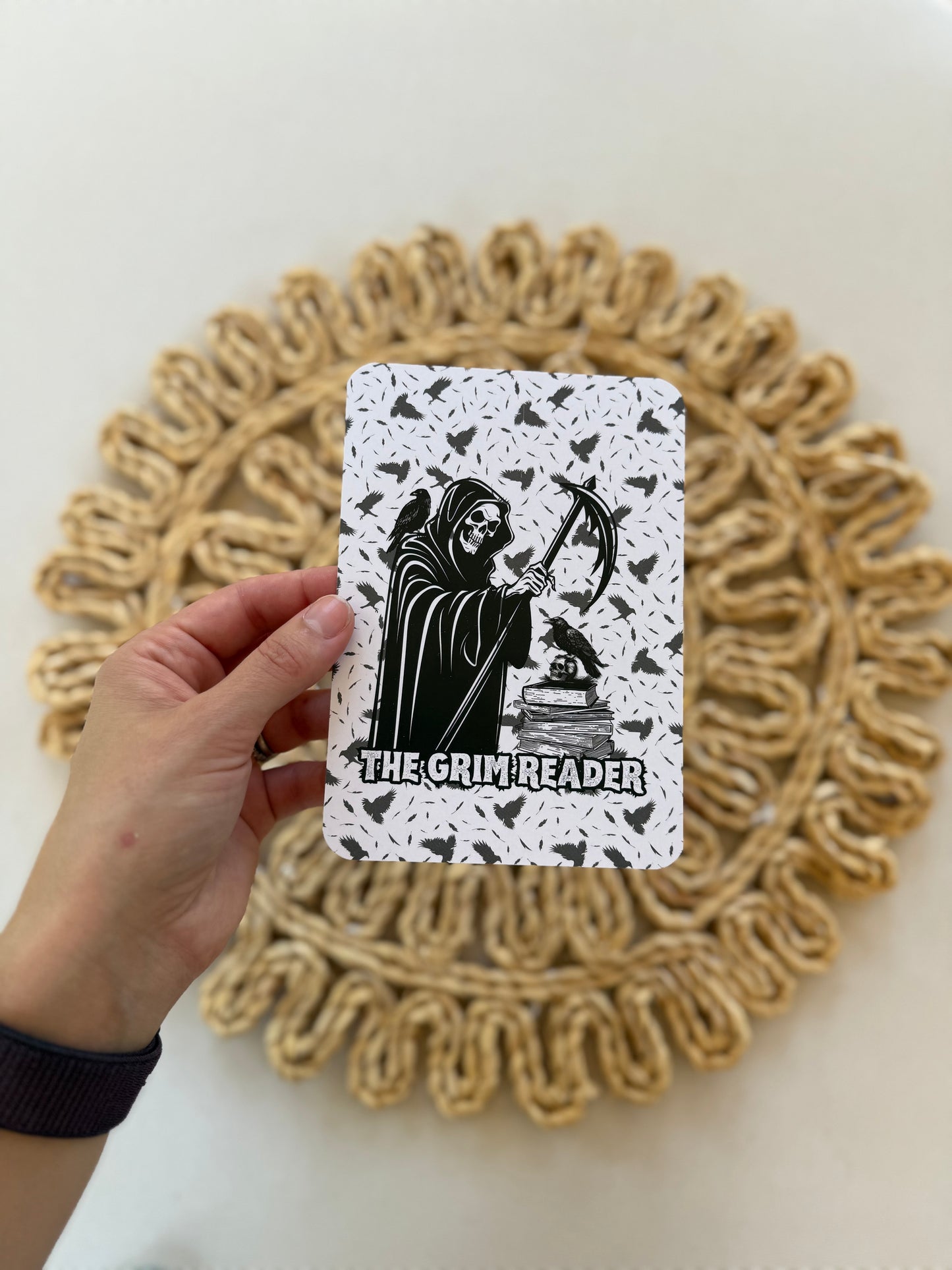 Grim Reader Kindle Insert