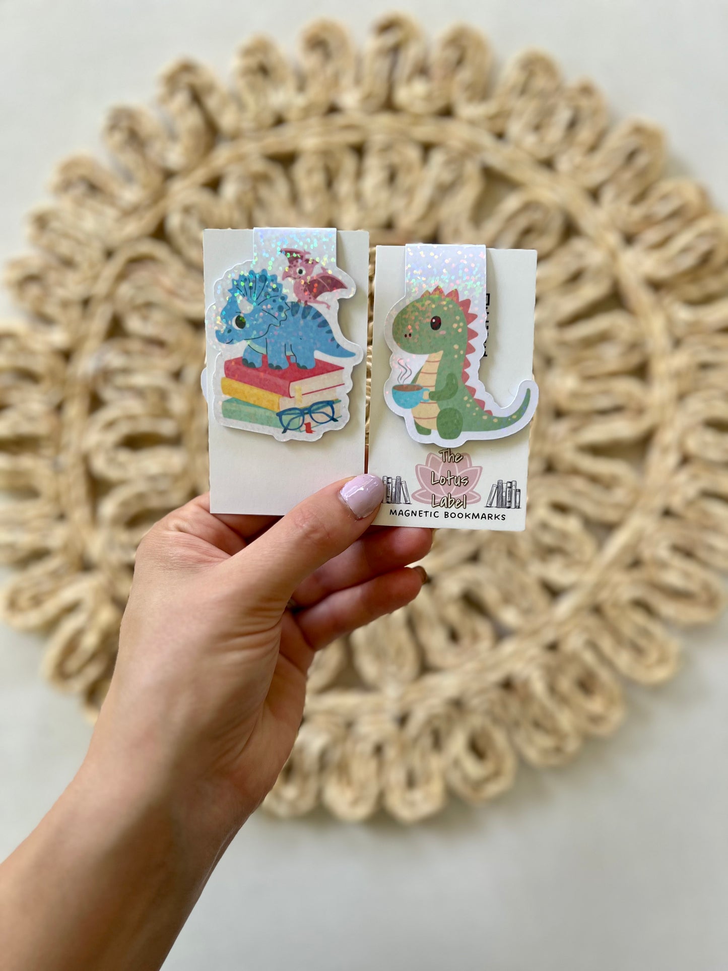 Tea Rex Magnetic Bookmark