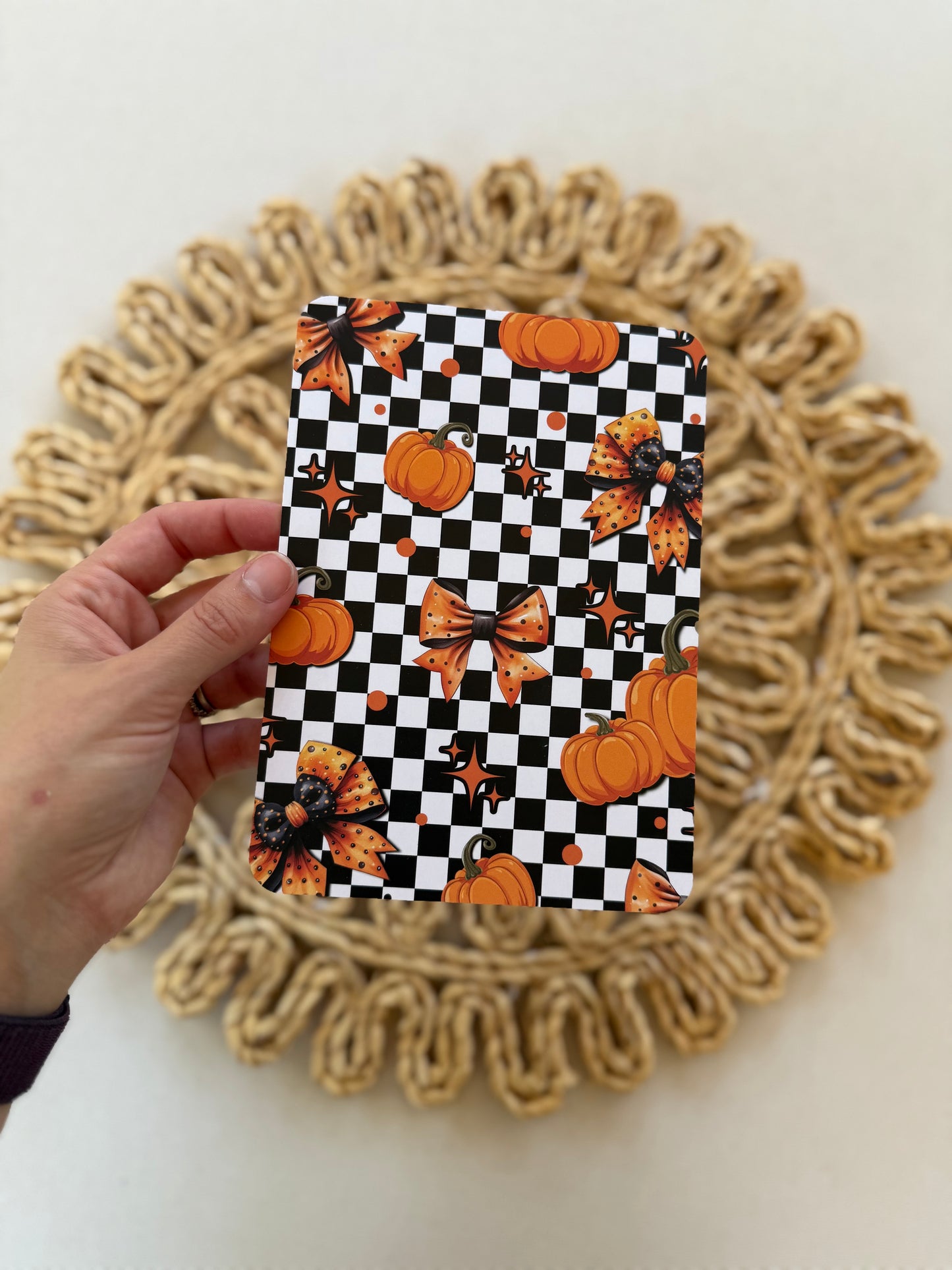 Pumpkins & Bows Kindle Insert