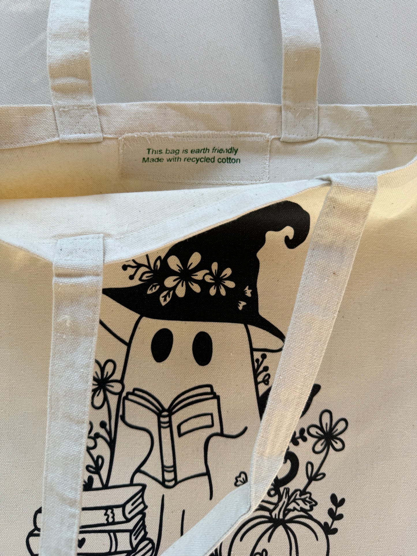 Ghostie Cat Tote Bag