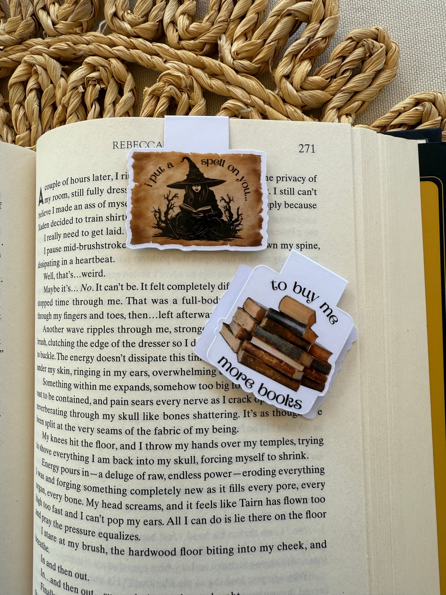 I put a spell on you Magnetic Bookmark