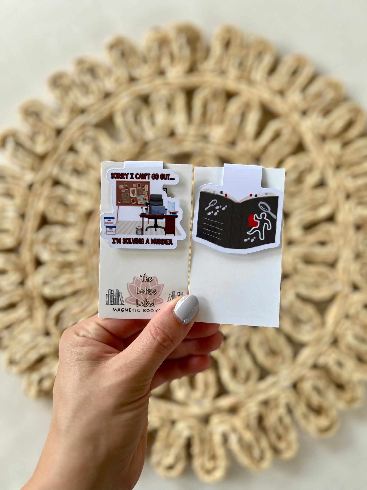 Solving Murders Magnetic Bookmark